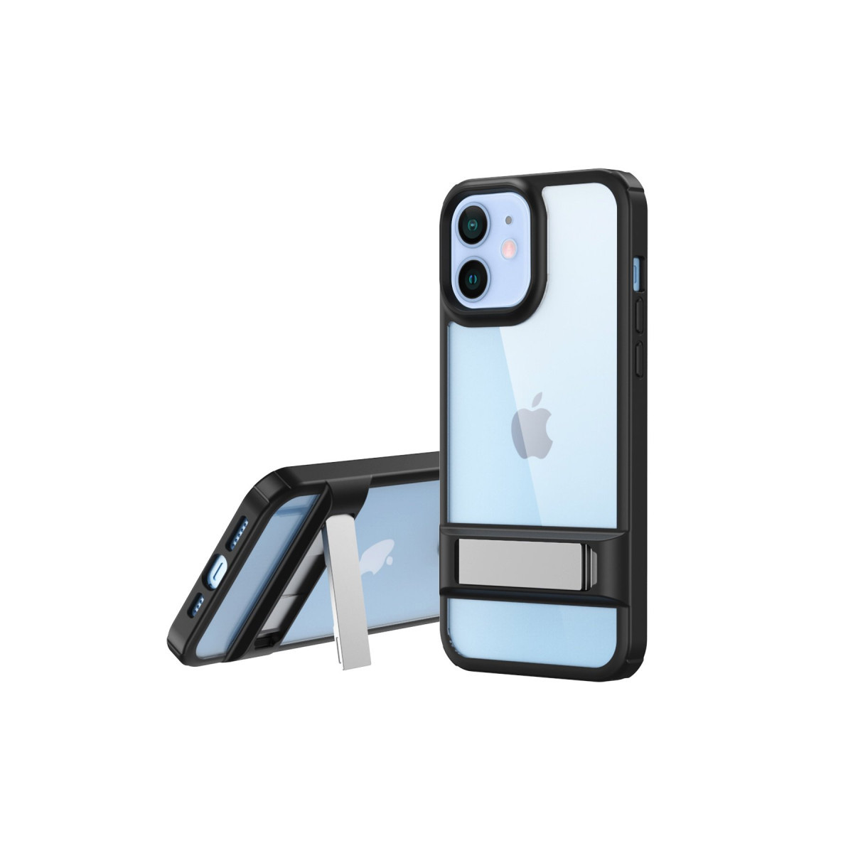 Newface Apple iPhone 11 Kılıf Rolet Stand Kapak - Siyah — görsel 5