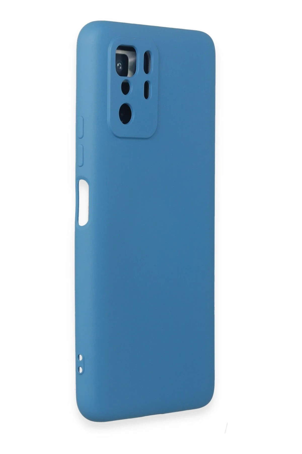 Newface Xiaomi Poco X3 GT Kılıf Nano içi Kadife Silikon - Mavi