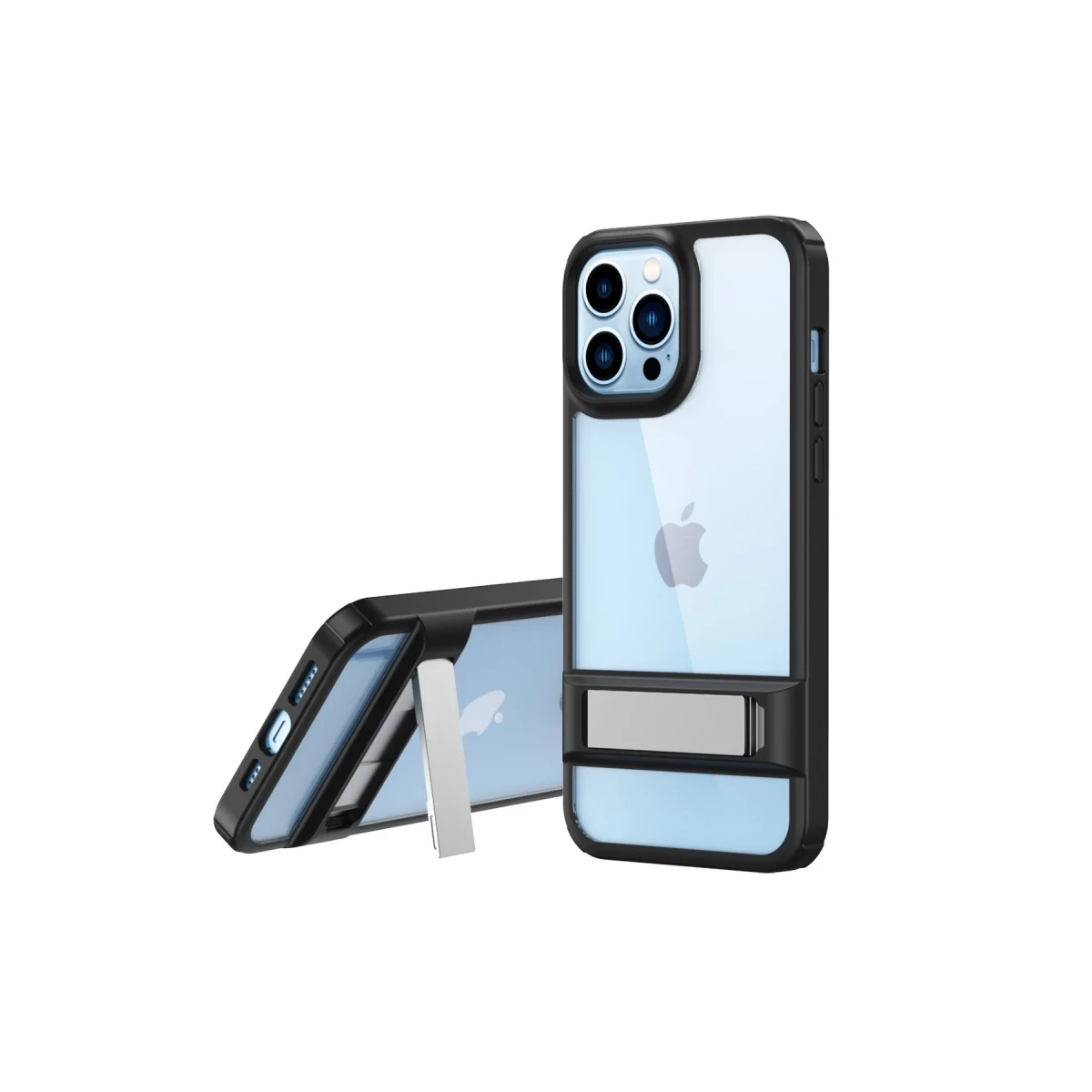 Newface Apple iPhone 13 Pro Kılıf Rolet Stand Kapak - Siyah — görsel 2