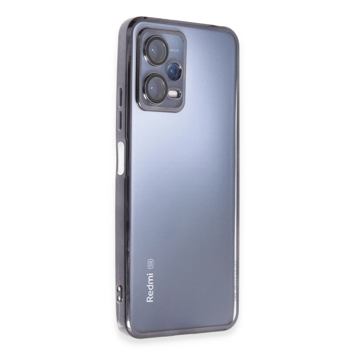 Newface Xiaomi Redmi Note 12 Pro 5G Kılıf Razer Lensli Silikon - Siyah — görsel 8