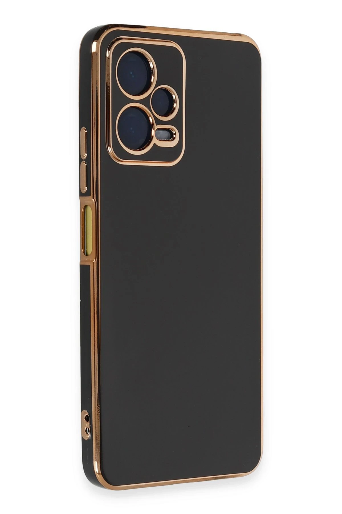 Newface Xiaomi Redmi Note 12 Pro 5G Kılıf Volet Silikon - Siyah