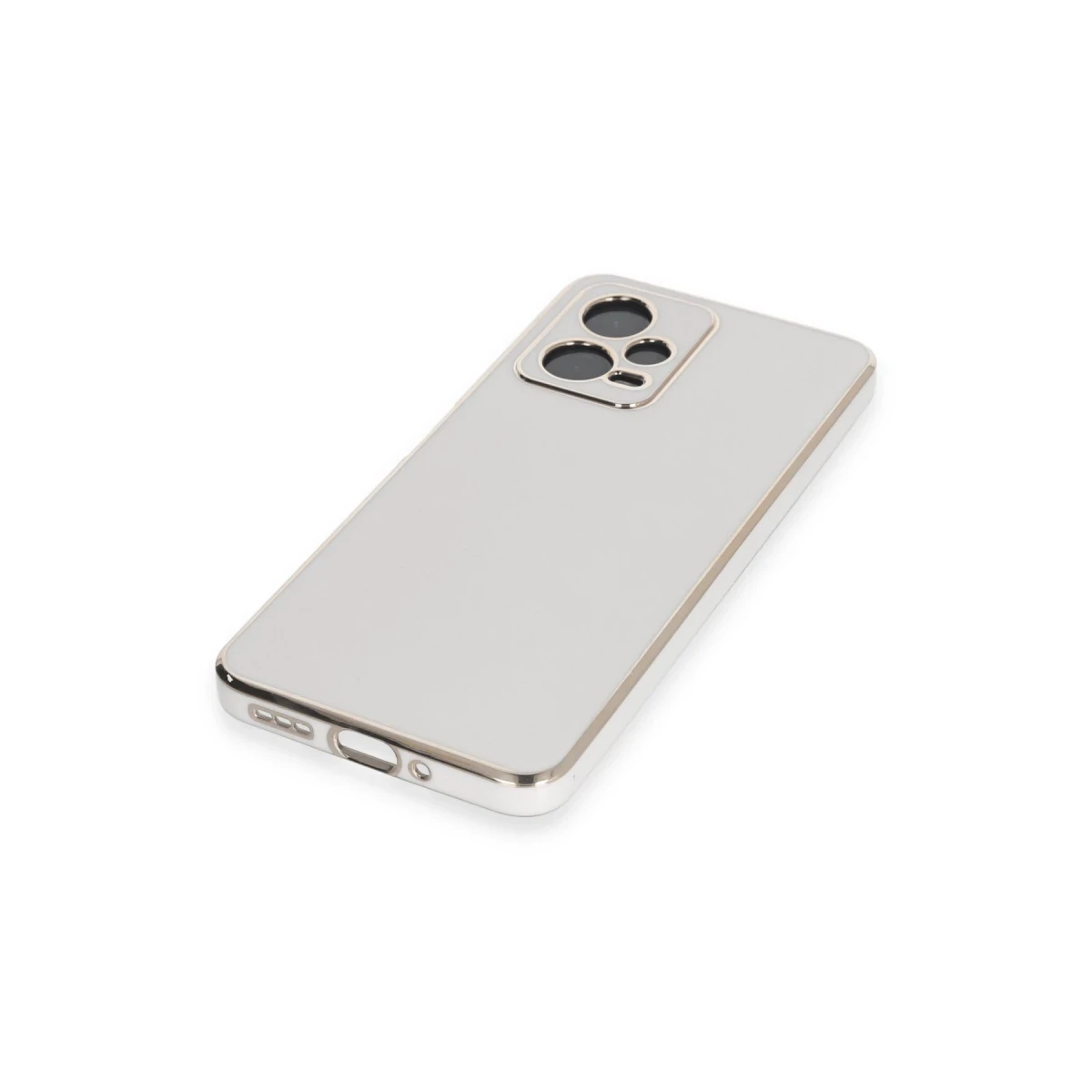 Newface Xiaomi Redmi Note 12 Pro 5G Kılıf Volet Silikon - Beyaz