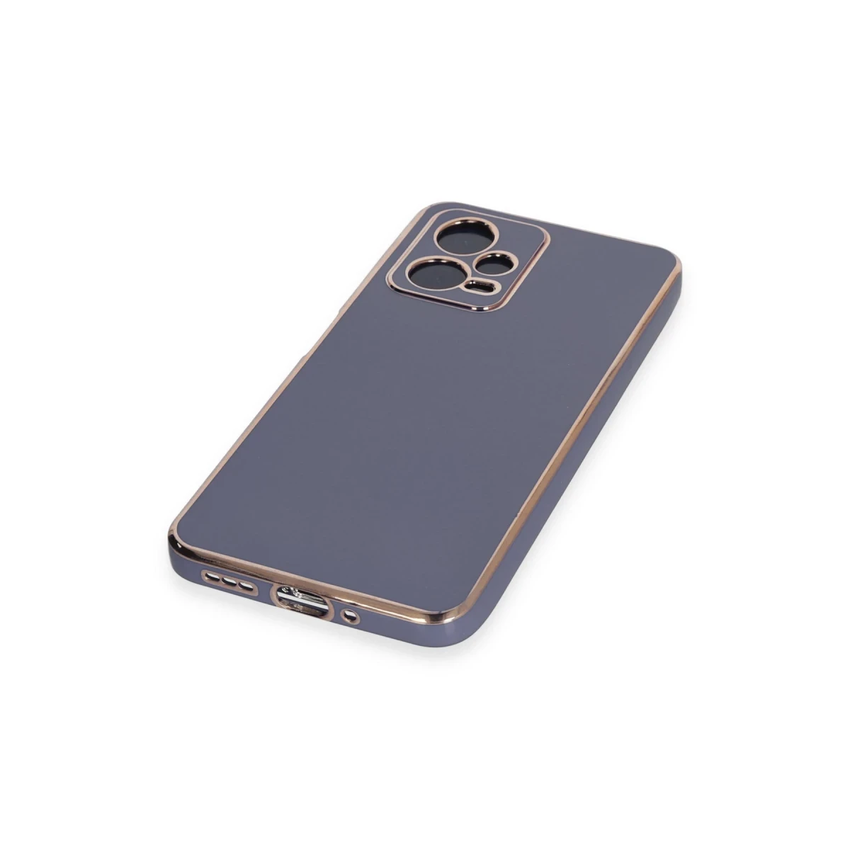 Newface Xiaomi Redmi Note 12 Pro 5G Kılıf Volet Silikon - Mavi