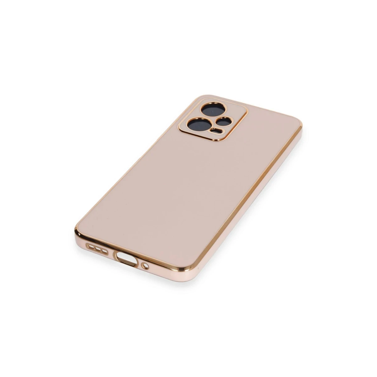 Newface Xiaomi Redmi Note 12 Pro 5G Kılıf Volet Silikon - Pembe