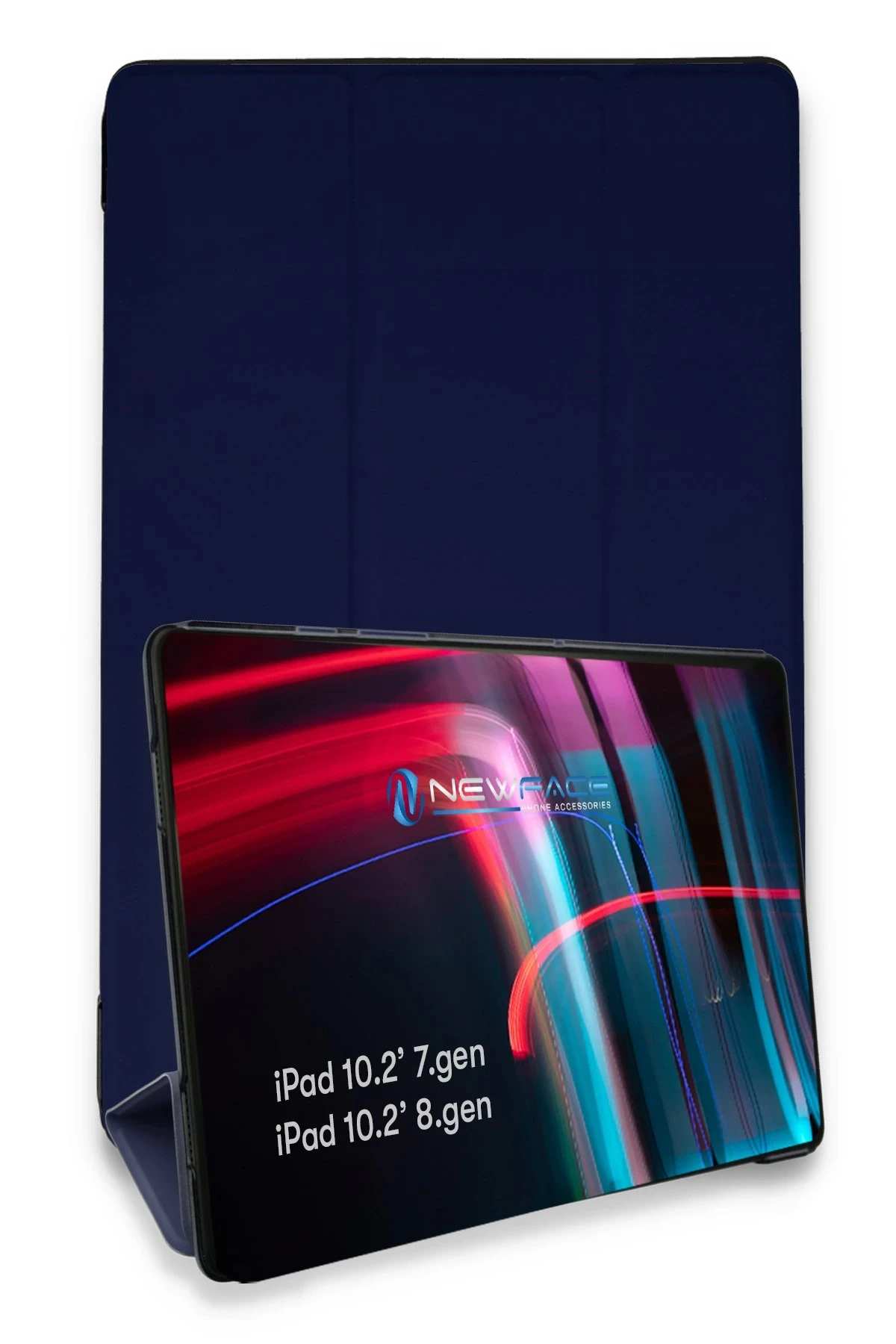 Newface iPad 10.2 (7.nesil) Kılıf Tablet Smart Kılıf - Lacivert