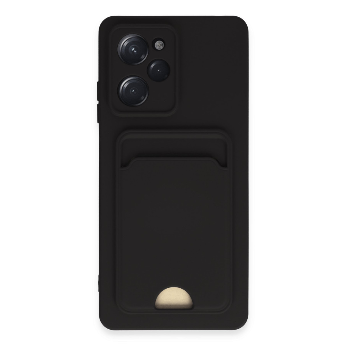 Newface Xiaomi Poco X5 Pro 5G Kılıf Kelvin Kartvizitli Silikon - Siyah — görsel 9