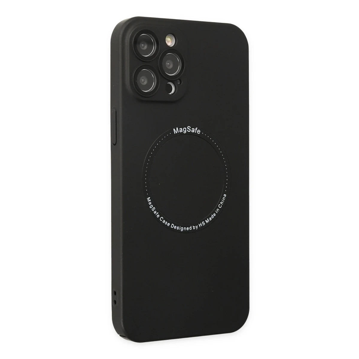 Newface Apple iPhone 12 Pro Kılıf Jack Magneticsafe Lens Silikon - Siyah — görsel 7