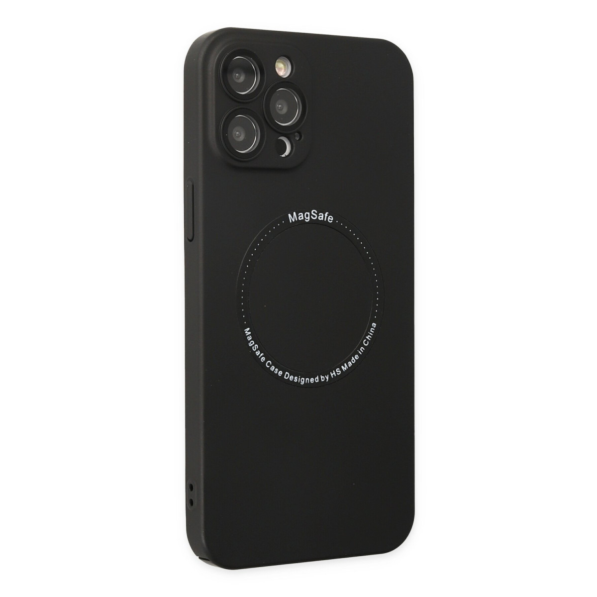 Newface Apple iPhone 12 Pro Kılıf Jack Magneticsafe Lens Silikon - Siyah — görsel 12