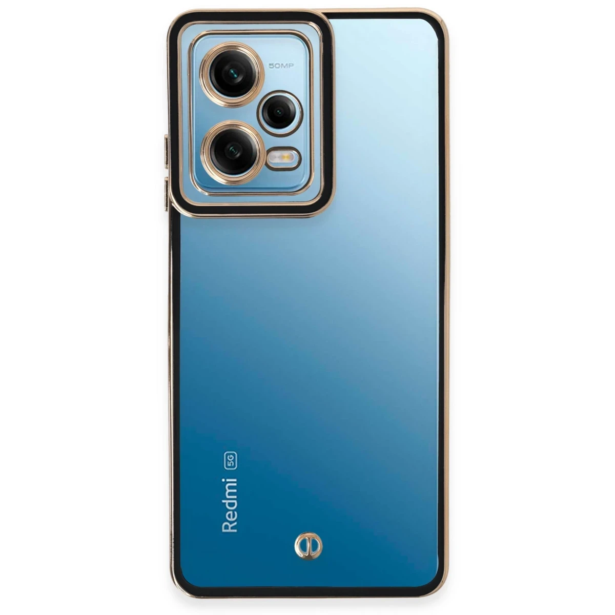 Newface Xiaomi Redmi Note 12 5G Kılıf Liva Lens Silikon - Siyah — görsel 6