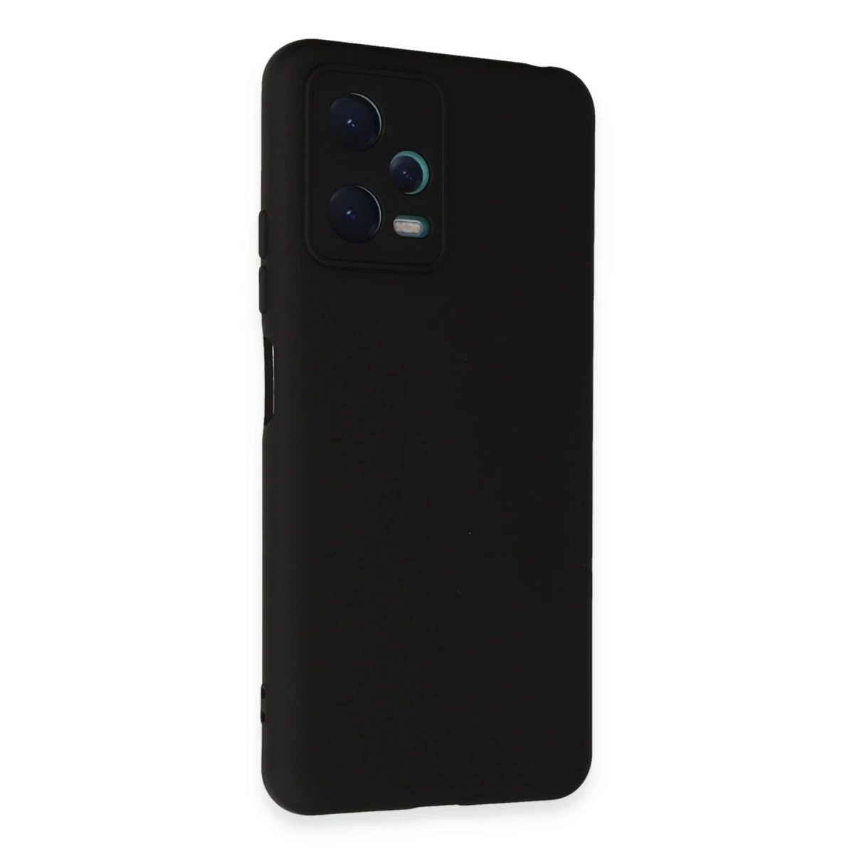 Newface Xiaomi Redmi Note 12 5G Kılıf Nano içi Kadife Silikon - Siyah — görsel 2