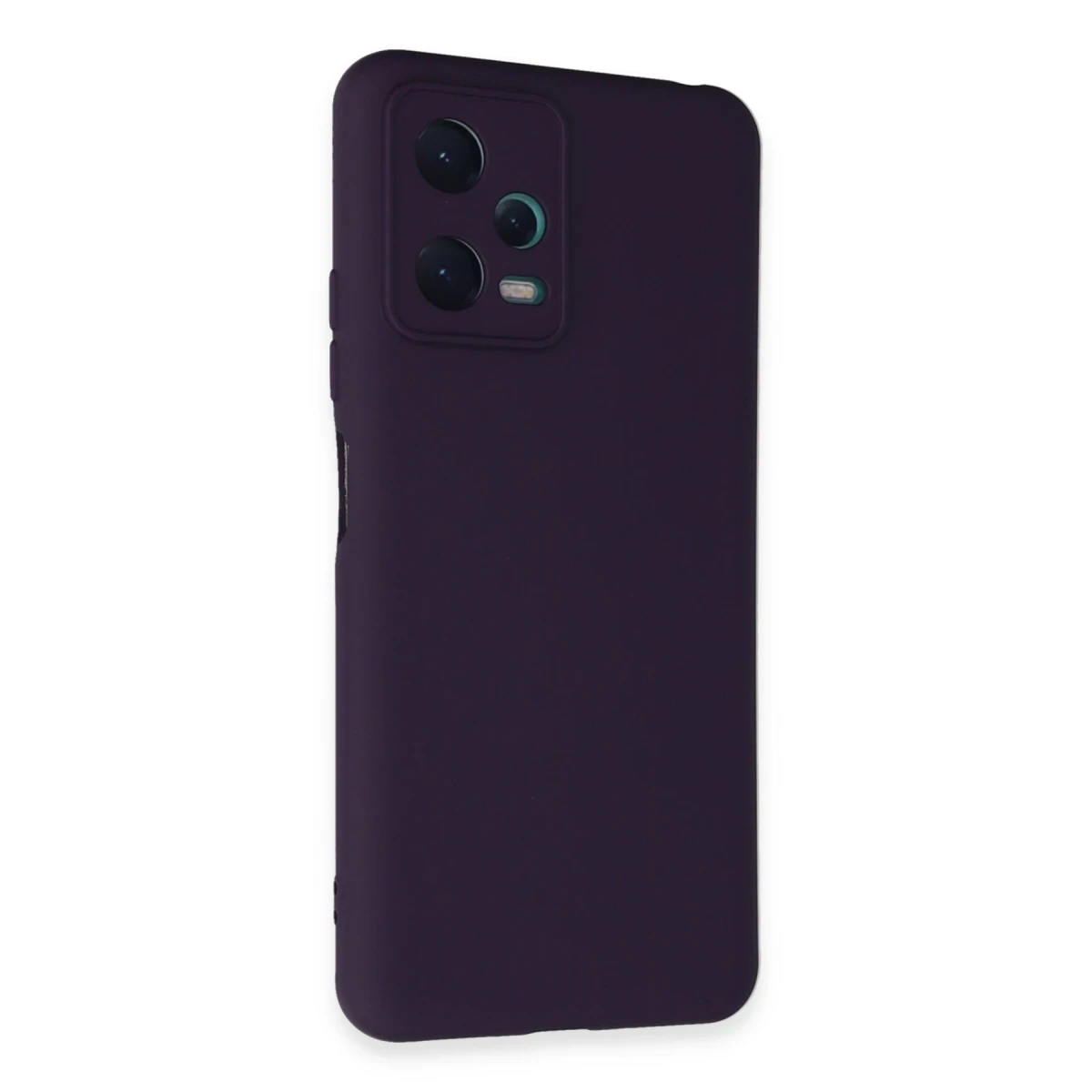 Newface Xiaomi Redmi Note 12 5G Kılıf Nano içi Kadife Silikon - Mor