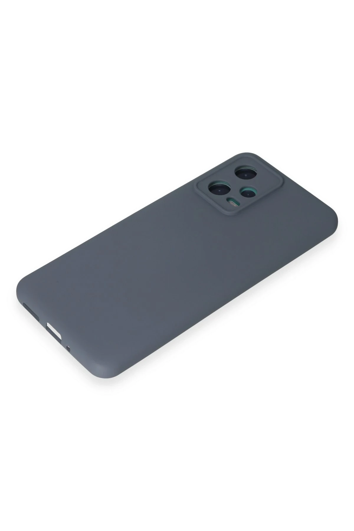 Newface Xiaomi Redmi Note 12 5G Kılıf Nano içi Kadife Silikon - Gri