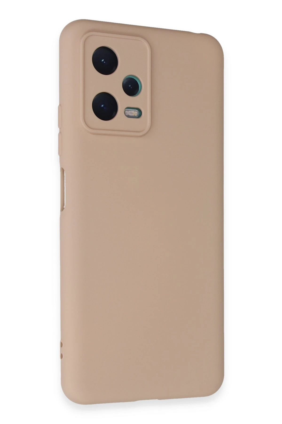 Newface Xiaomi Redmi Note 12 5G Kılıf Nano içi Kadife Silikon - Pudra