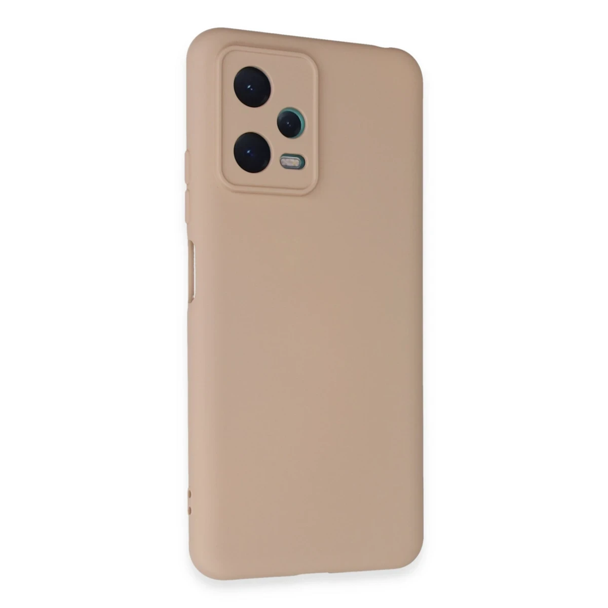 Newface Xiaomi Redmi Note 12 5G Kılıf Nano içi Kadife Silikon - Pudra