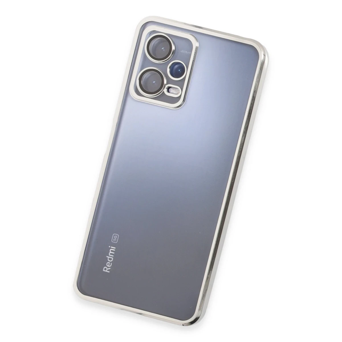 Xiaomi Redmi Note 12 5G Kılıf Razer Lensli Silikon - Gold