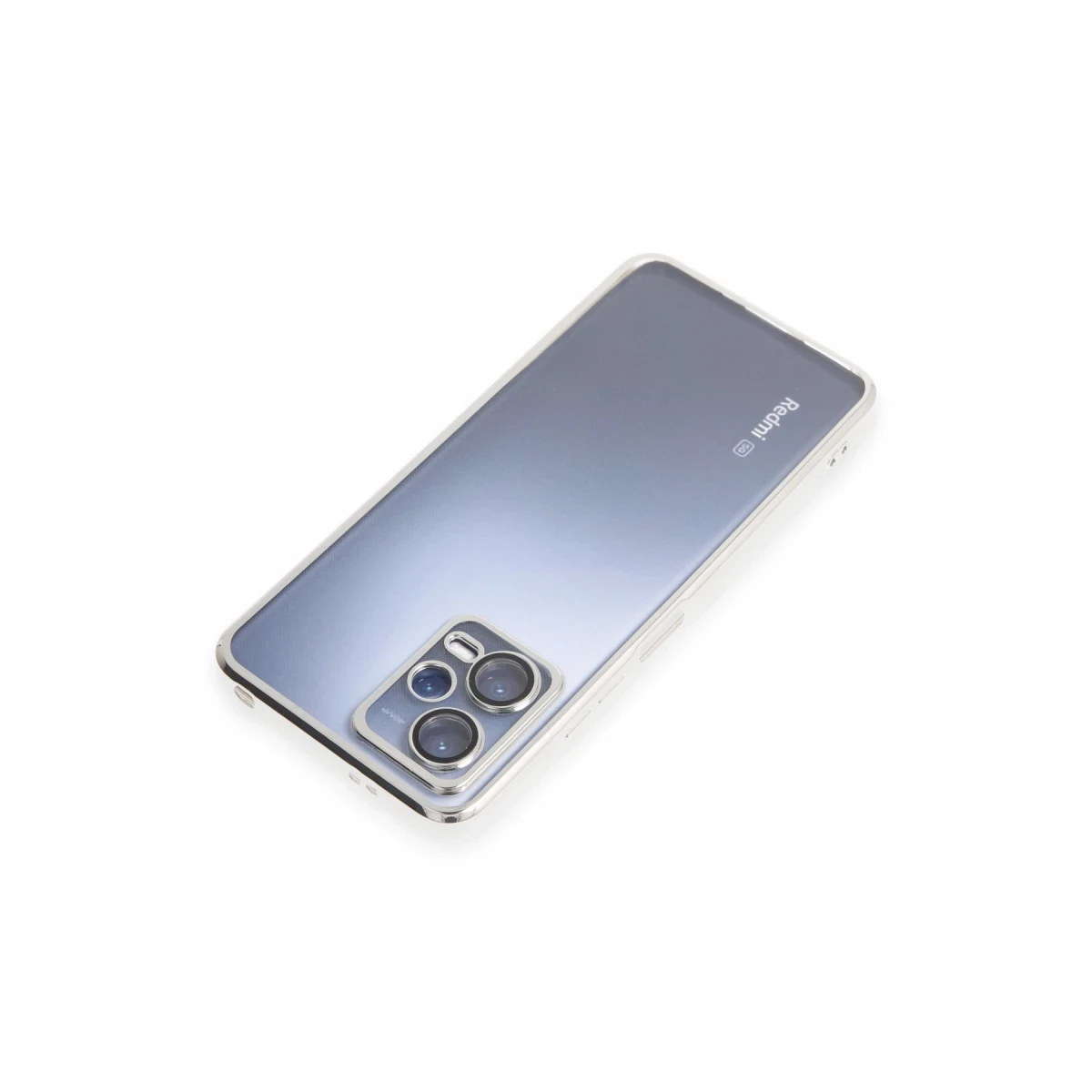 Xiaomi Redmi Note 12 5G Kılıf Razer Lensli Silikon - Gold