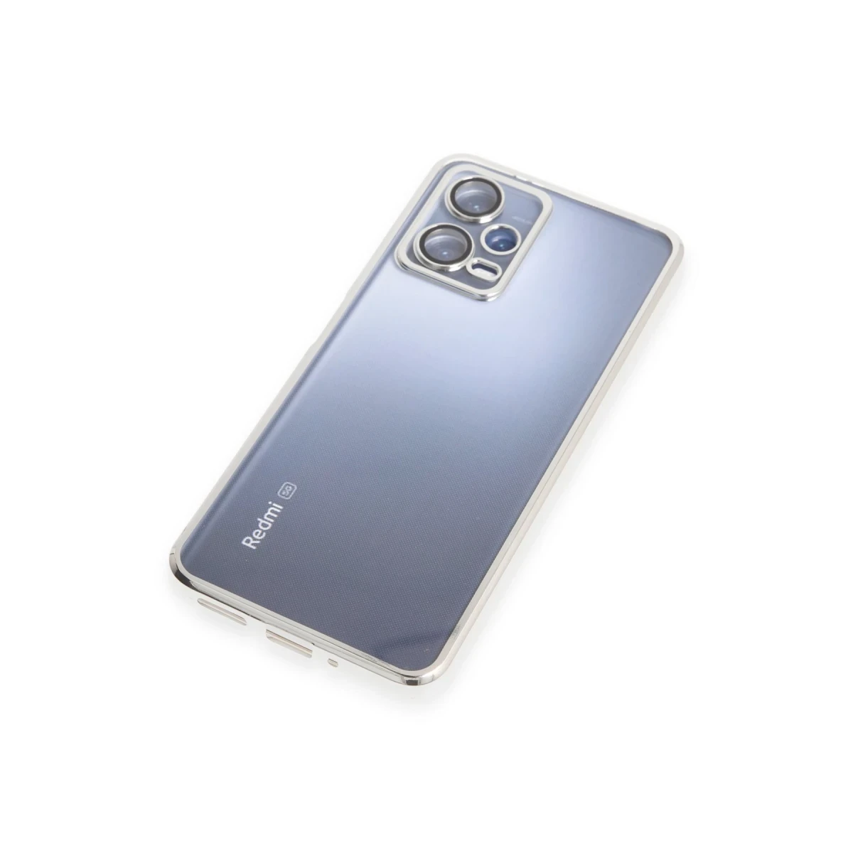 Xiaomi Redmi Note 12 5G Kılıf Razer Lensli Silikon - Gold