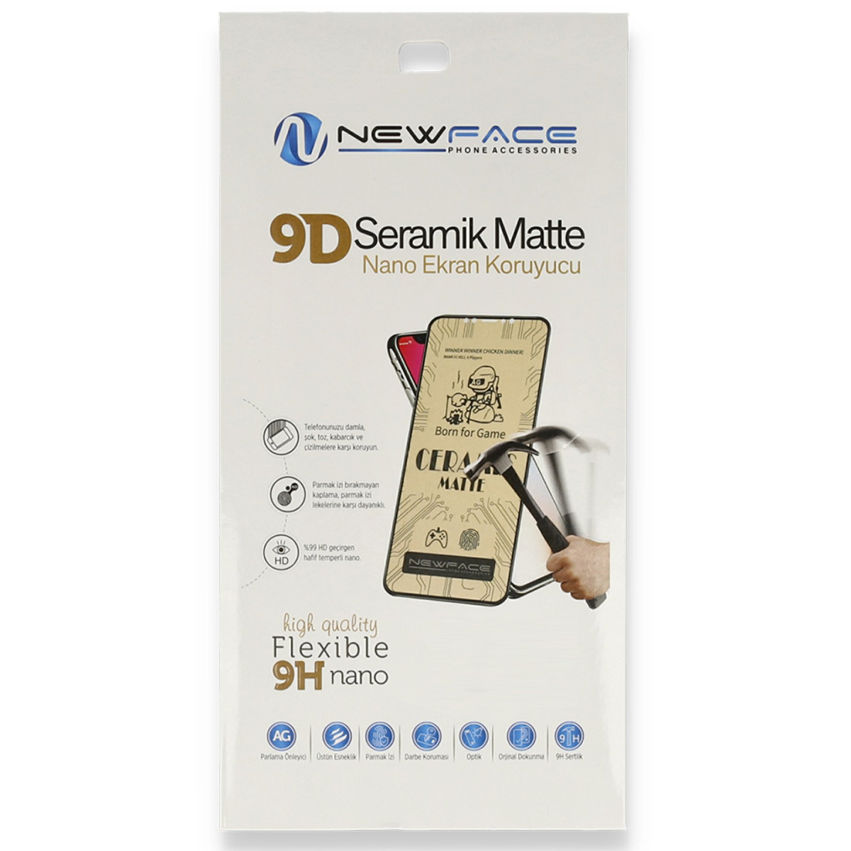 Newface Oppo A5 2020 Mat Seramik Nano Ekran Koruyucu — görsel 7