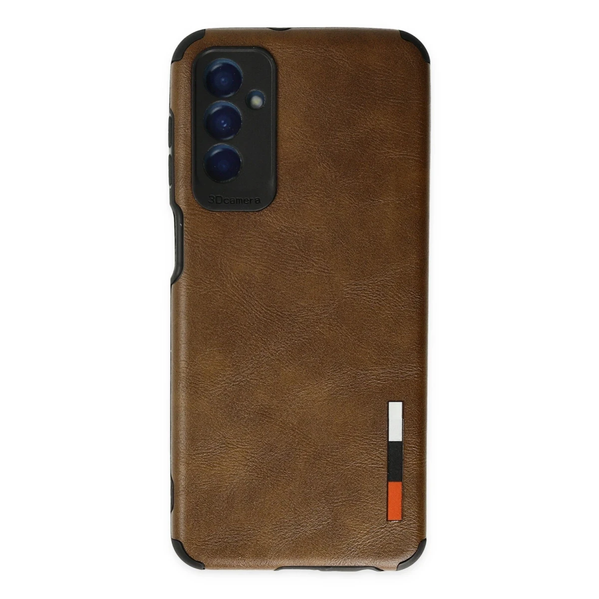 Newface Samsung Galaxy M13 Kılıf Loop Deri Silikon - Kahverengi — görsel 4