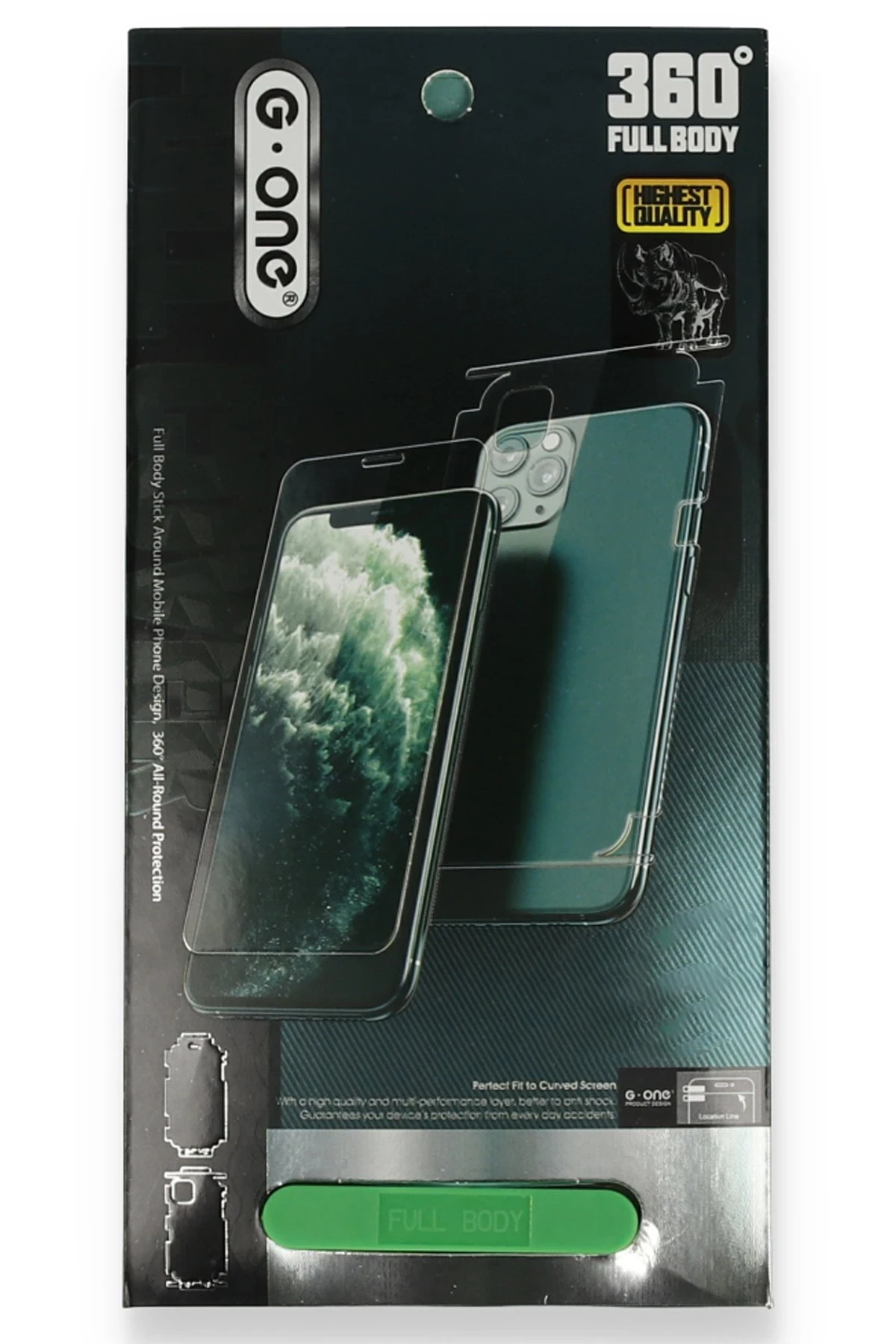 Newface Apple iPhone 12 Pro Max 360 Full Body Arka Koruyucu