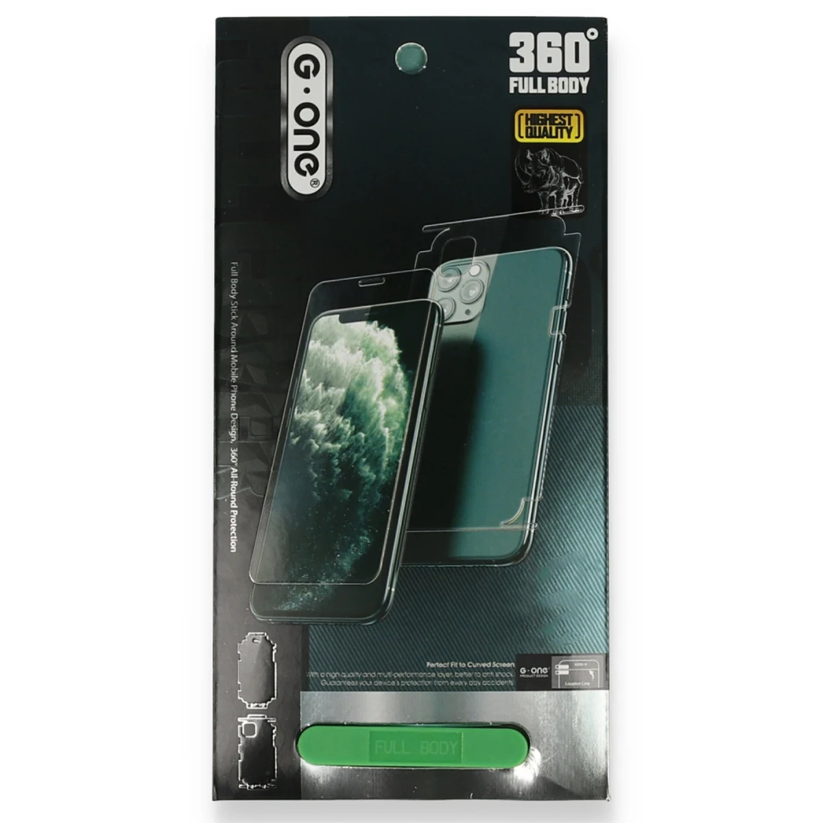 Newface Apple iPhone 12 Pro Max 360 Full Body Arka Koruyucu — görsel 6