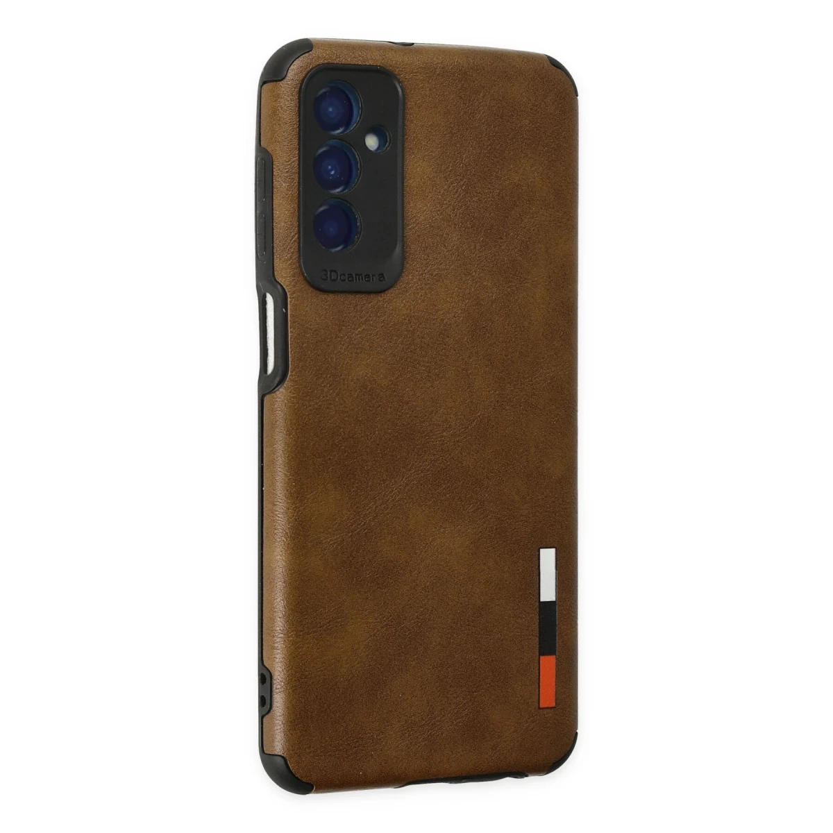 Newface Samsung Galaxy M13 Kılıf Loop Deri Silikon - Kahverengi — görsel 6