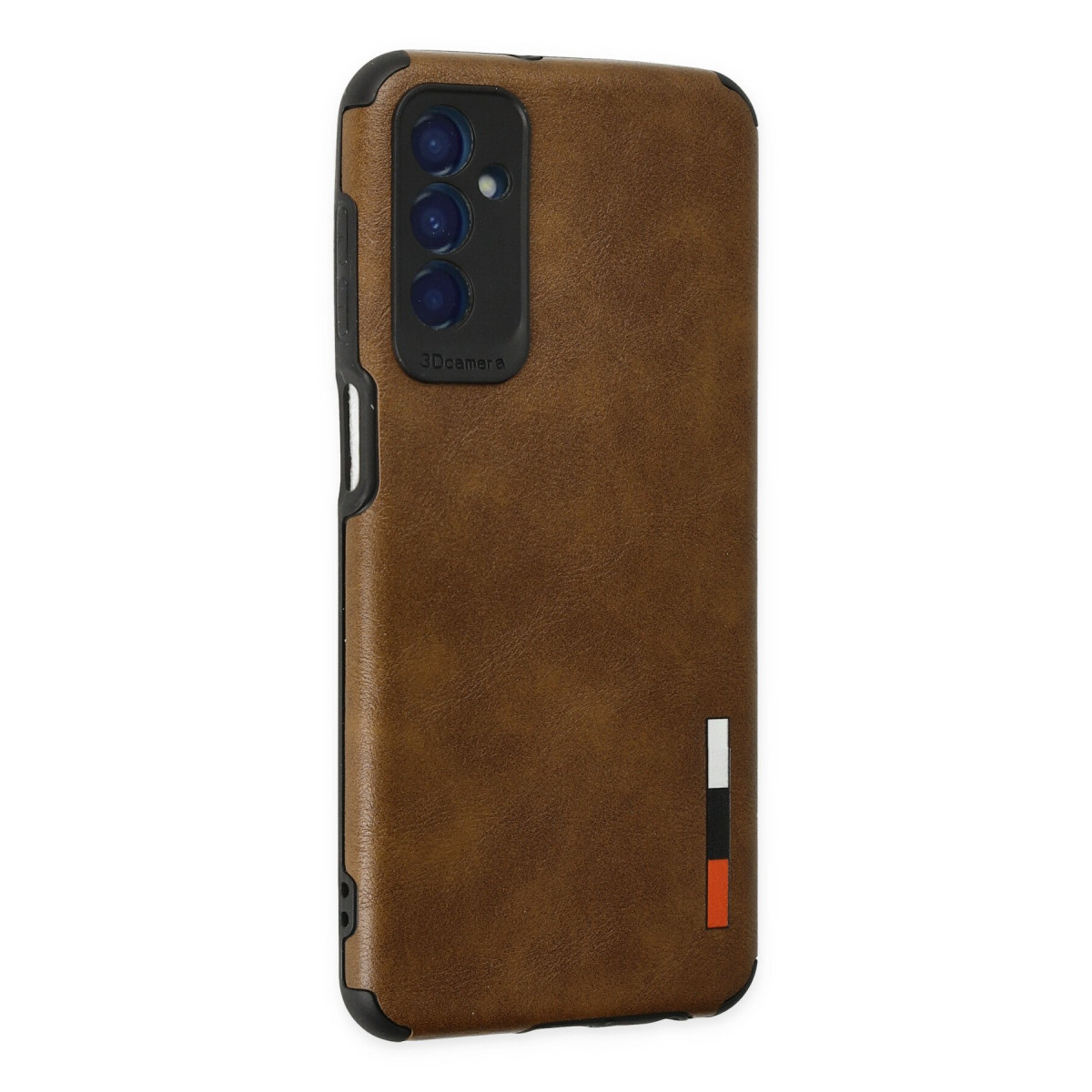 Newface Samsung Galaxy M13 Kılıf Loop Deri Silikon - Kahverengi — görsel 9