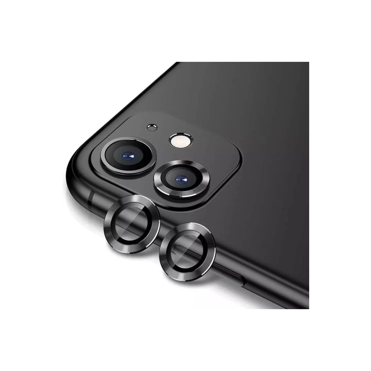 Newface Apple iPhone 11 Valdez Metal Kamera Lens - Siyah — görsel 4