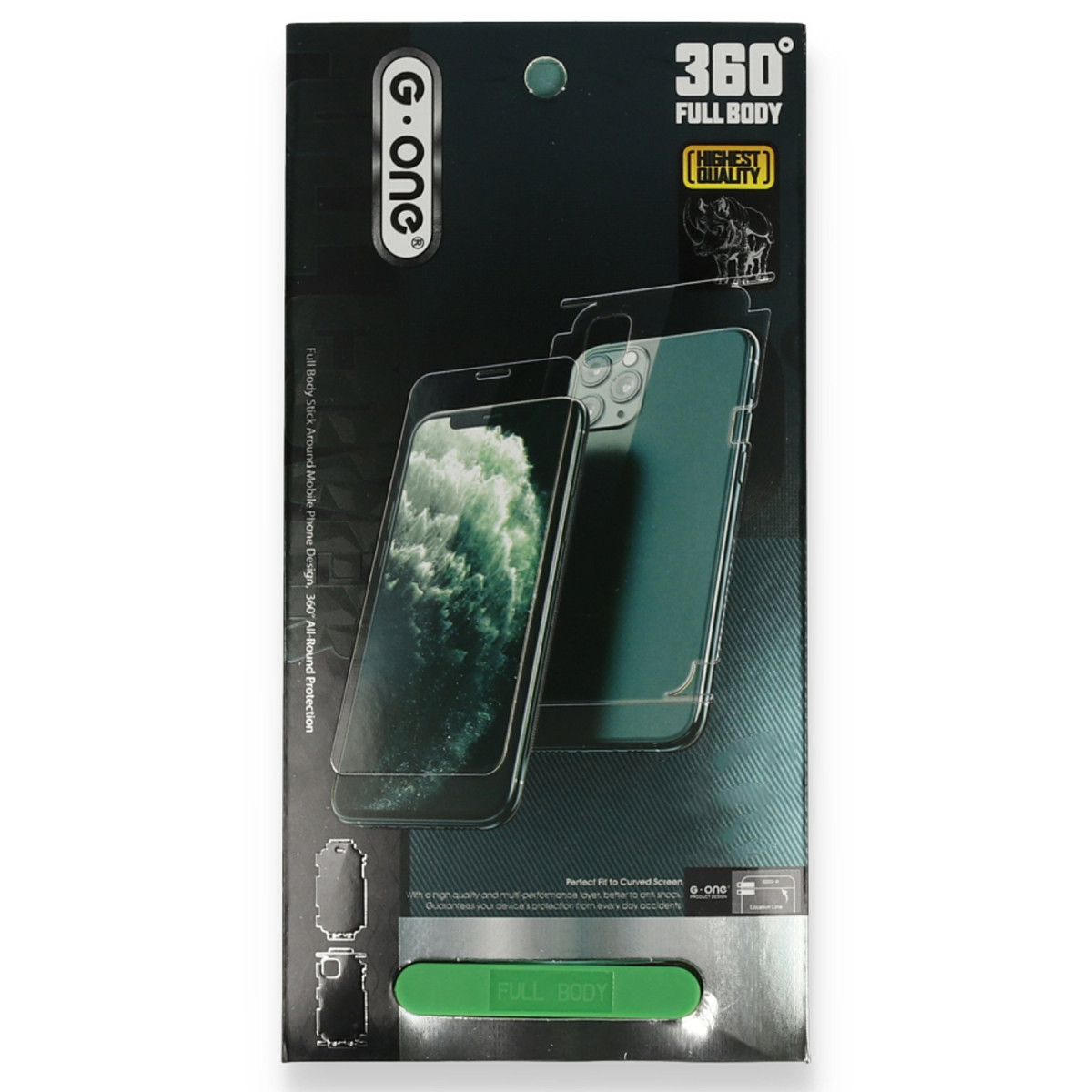 Newface Apple iPhone 12 Pro Max 360 Mat Full Body Arka Koruyucu — görsel 11