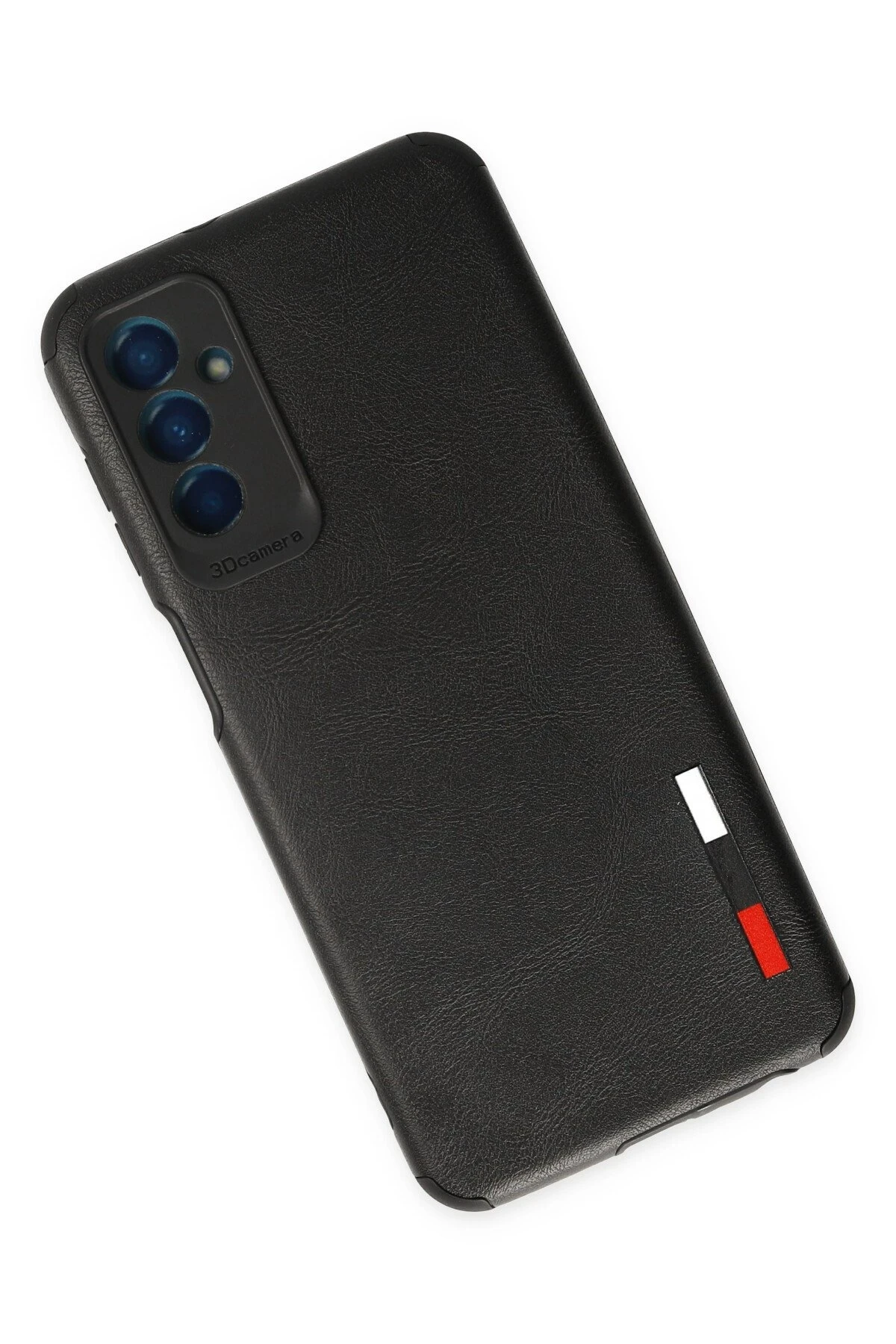 Newface Samsung Galaxy M13 Kılıf Loop Deri Silikon - Siyah