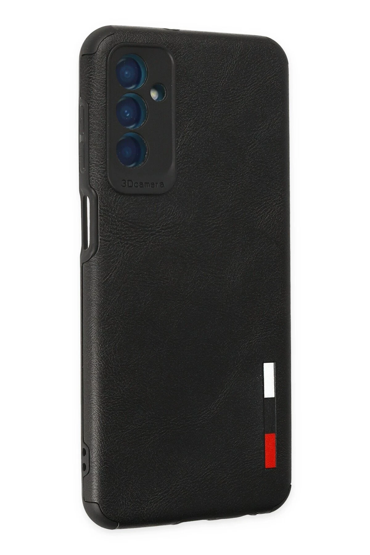 Newface Samsung Galaxy M13 Kılıf Loop Deri Silikon - Siyah