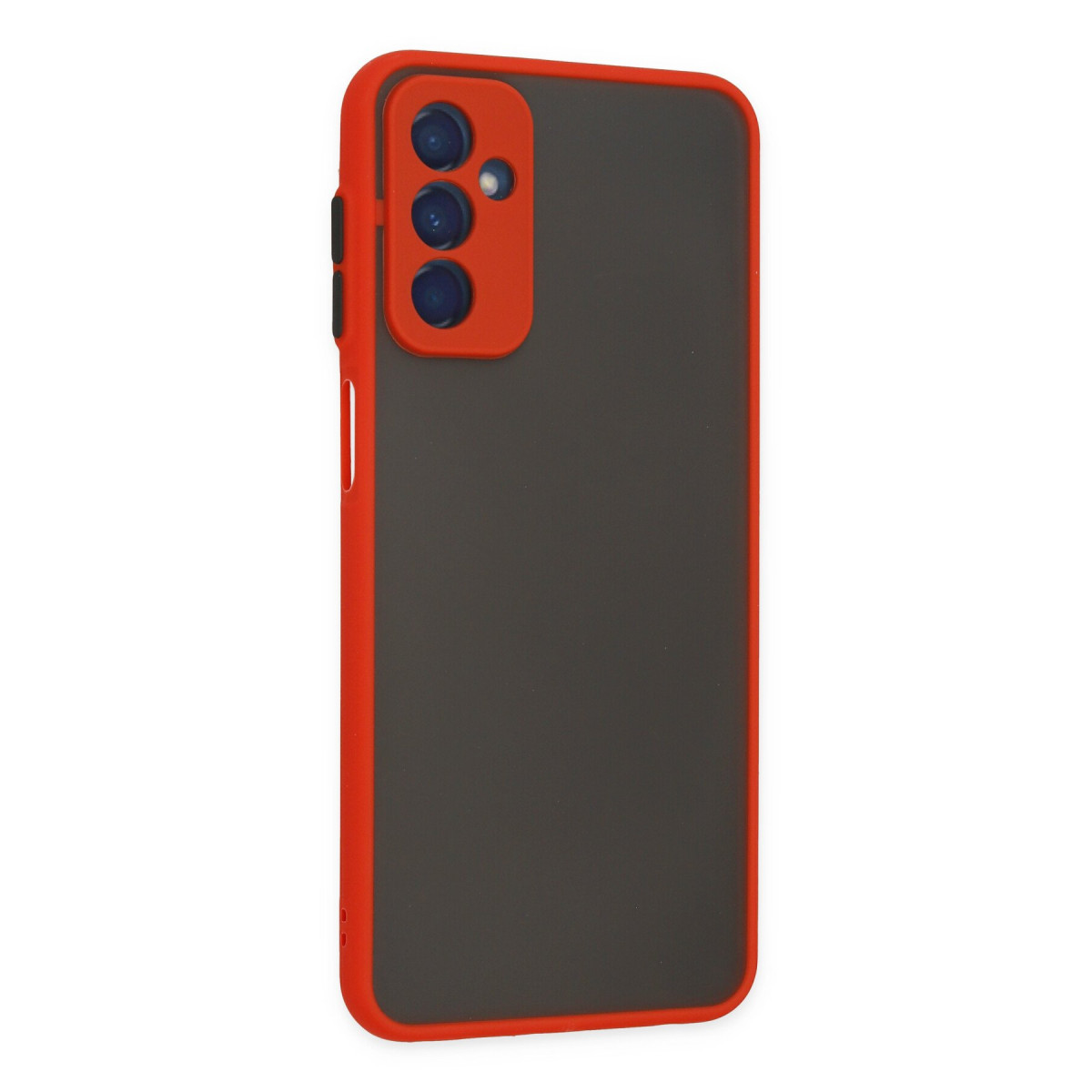 Newface Samsung Galaxy M13 Kılıf Montreal Silikon Kapak - Kırmızı — görsel 8