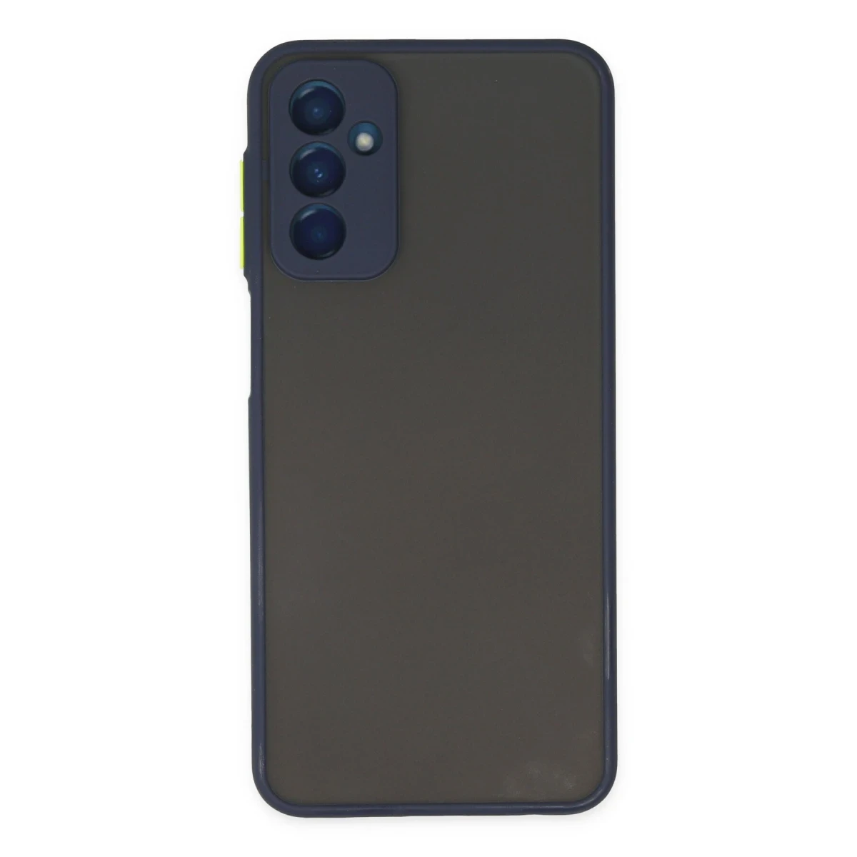 Samsung Galaxy M13 Kılıf Montreal Silikon Kapak - Lacivert