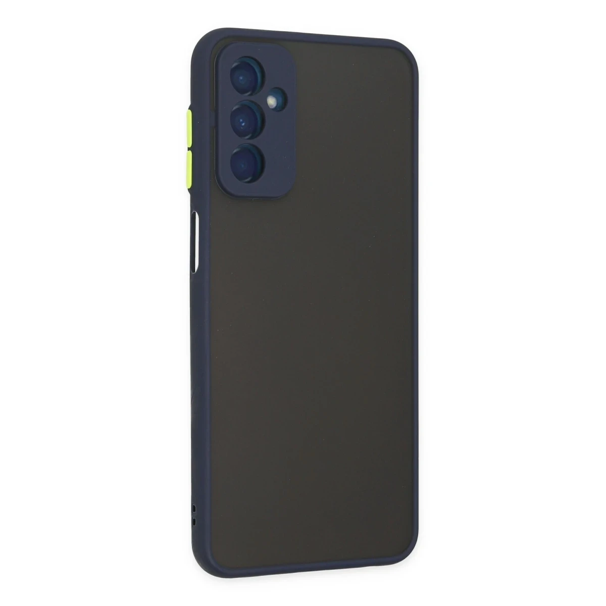 Samsung Galaxy M13 Kılıf Montreal Silikon Kapak - Lacivert