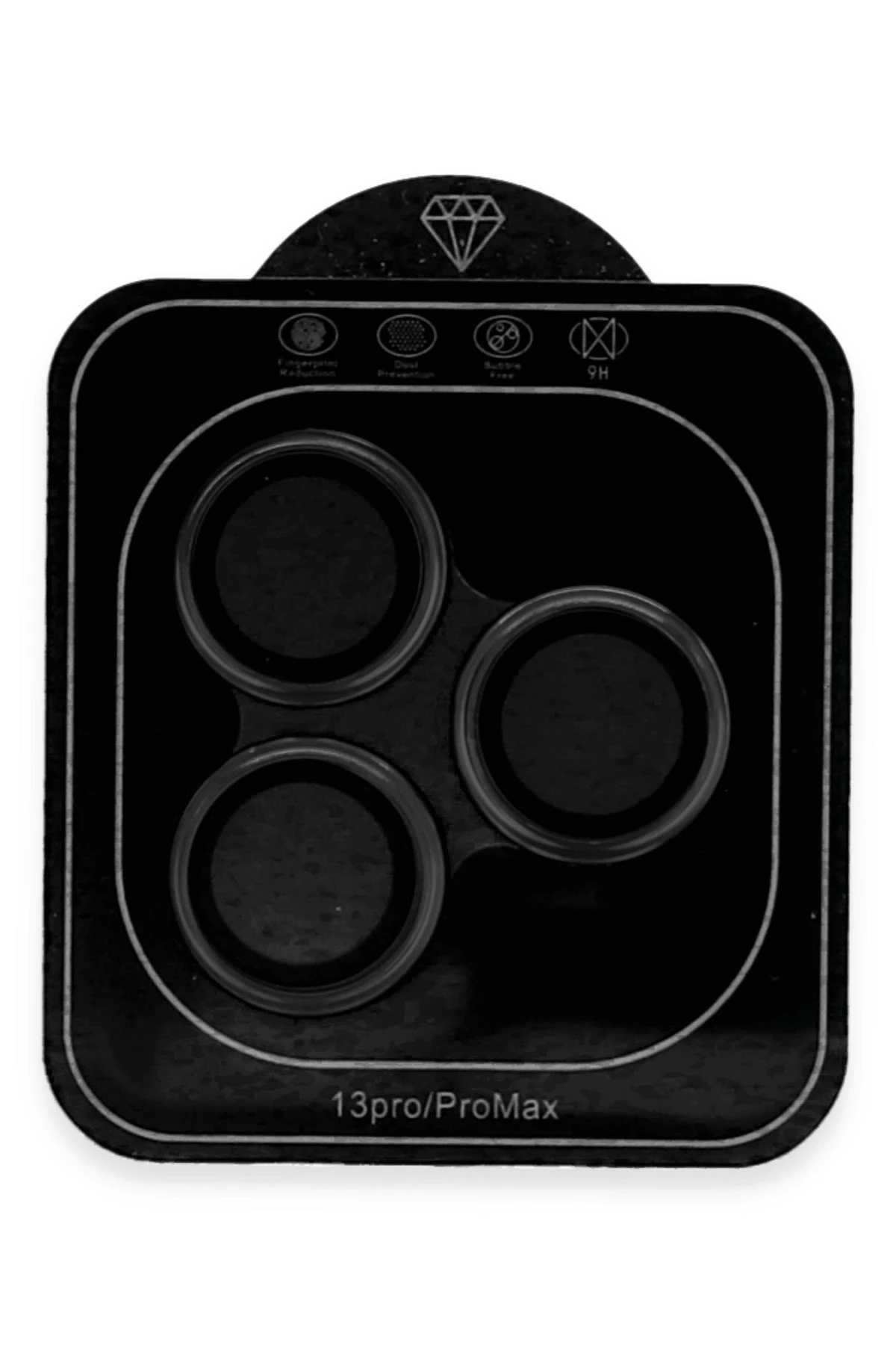 Newface Apple iPhone 12 Pro Max Valdez Metal Kamera Lens - Siyah — görsel 2