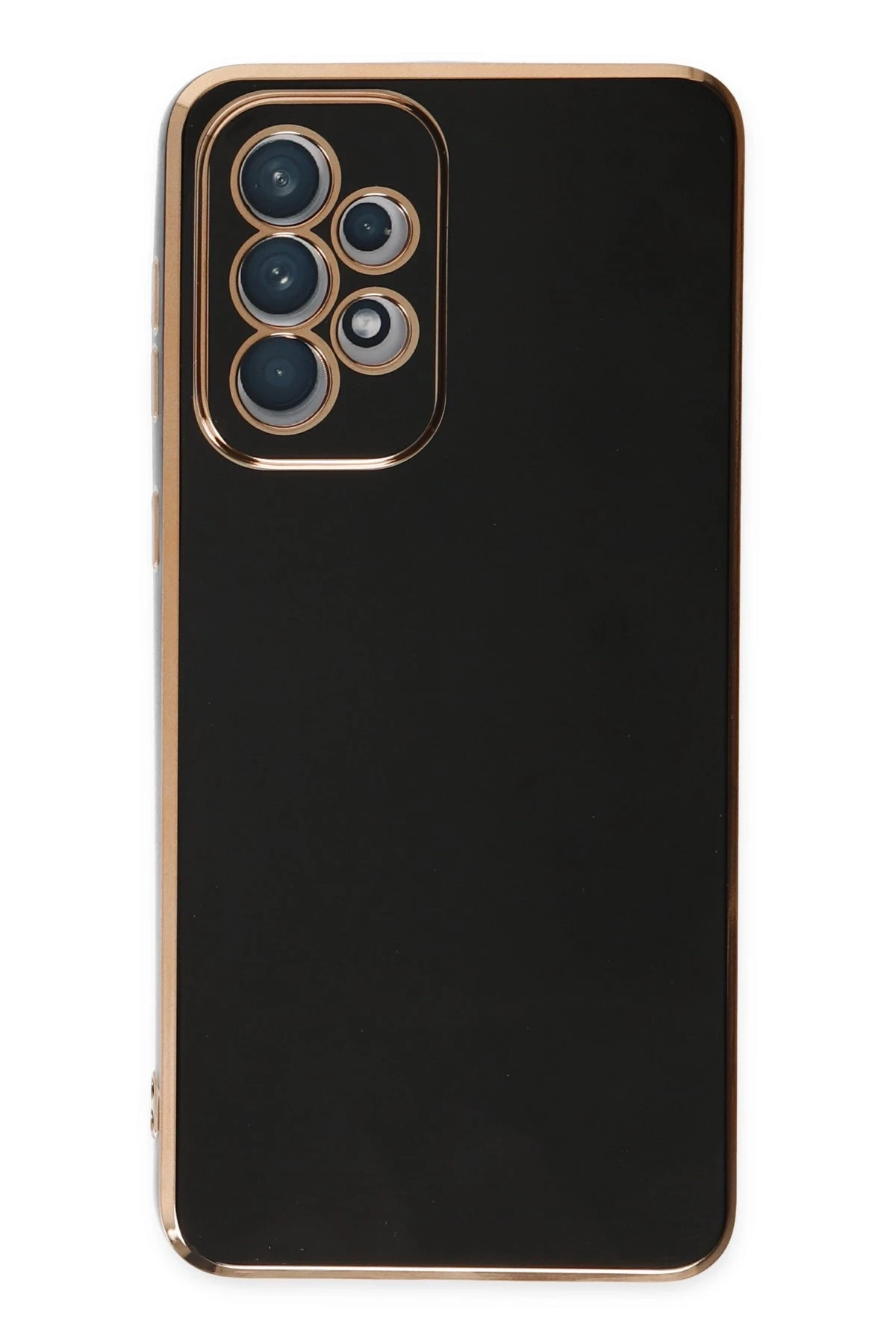 Newface Samsung Galaxy A73 5G Kılıf Volet Silikon - Siyah