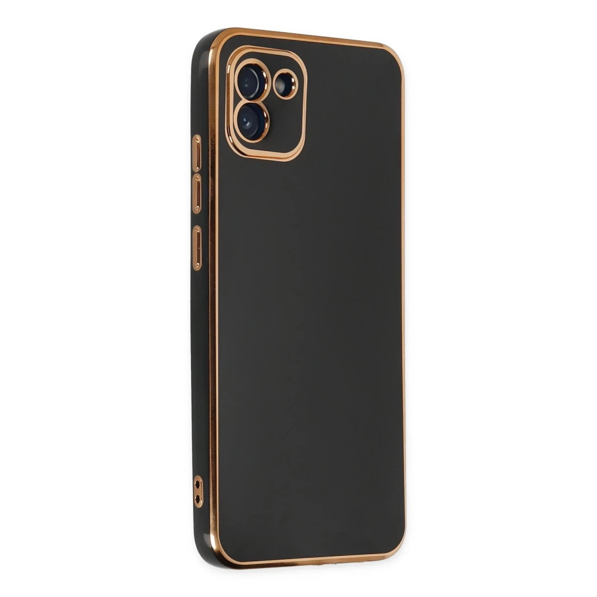 Newface Samsung Galaxy A03 Kılıf Volet Silikon - Siyah — görsel 6
