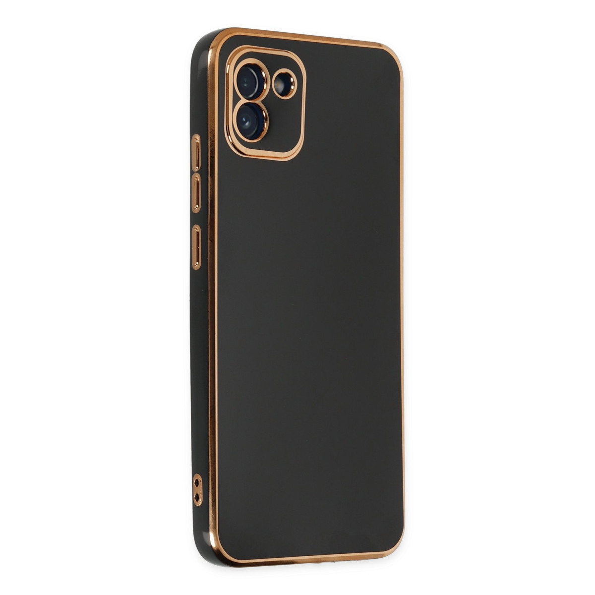 Newface Samsung Galaxy A03 Kılıf Volet Silikon - Siyah — görsel 11