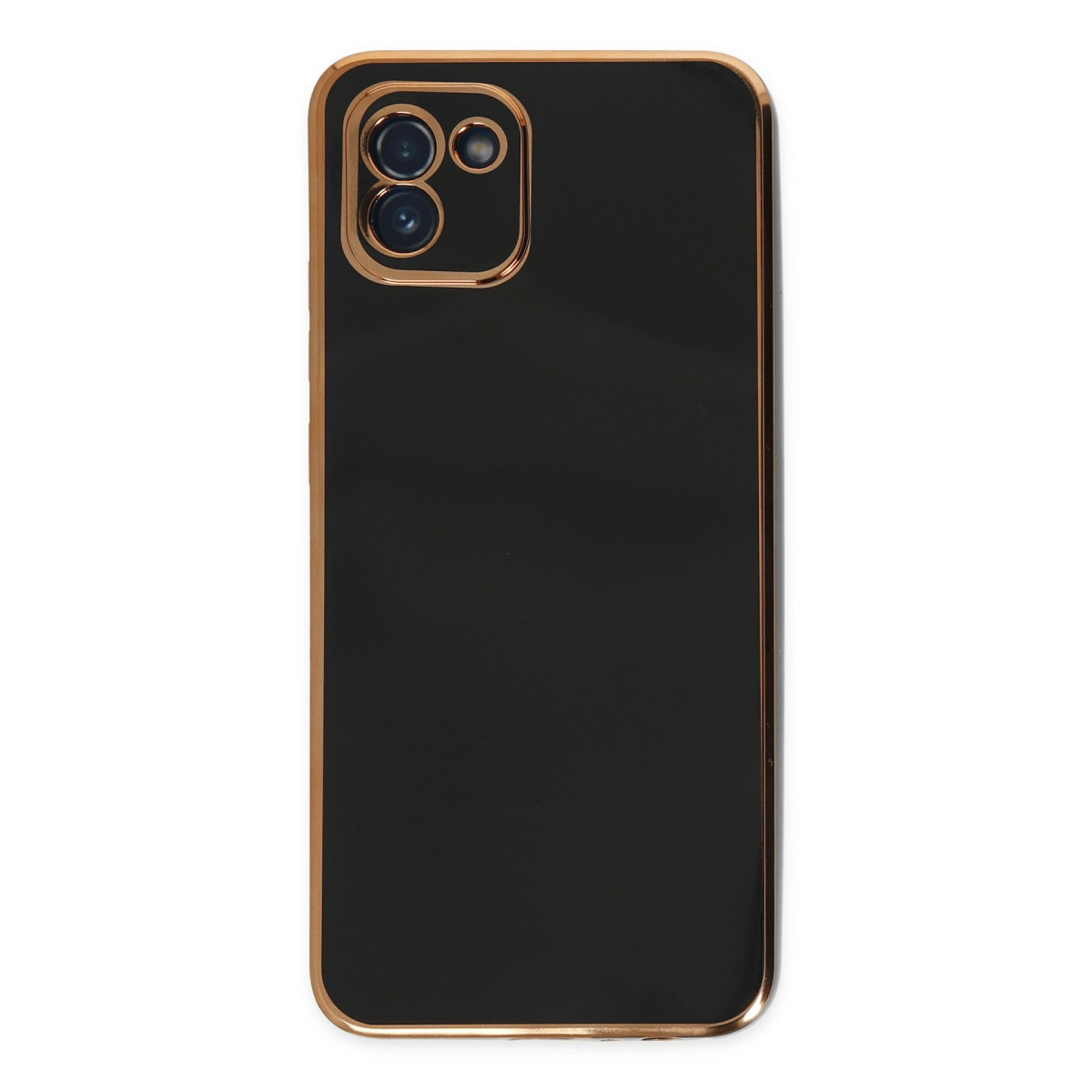 Newface Samsung Galaxy A03 Kılıf Volet Silikon - Siyah — görsel 12