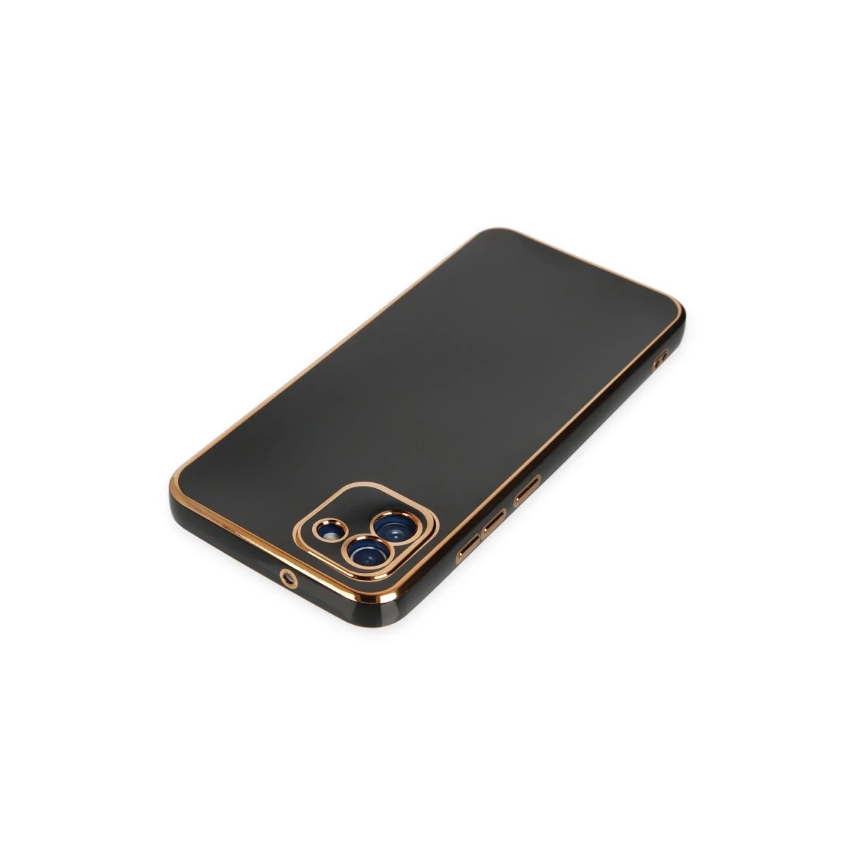 Newface Samsung Galaxy A03 Kılıf Volet Silikon - Siyah — görsel 9