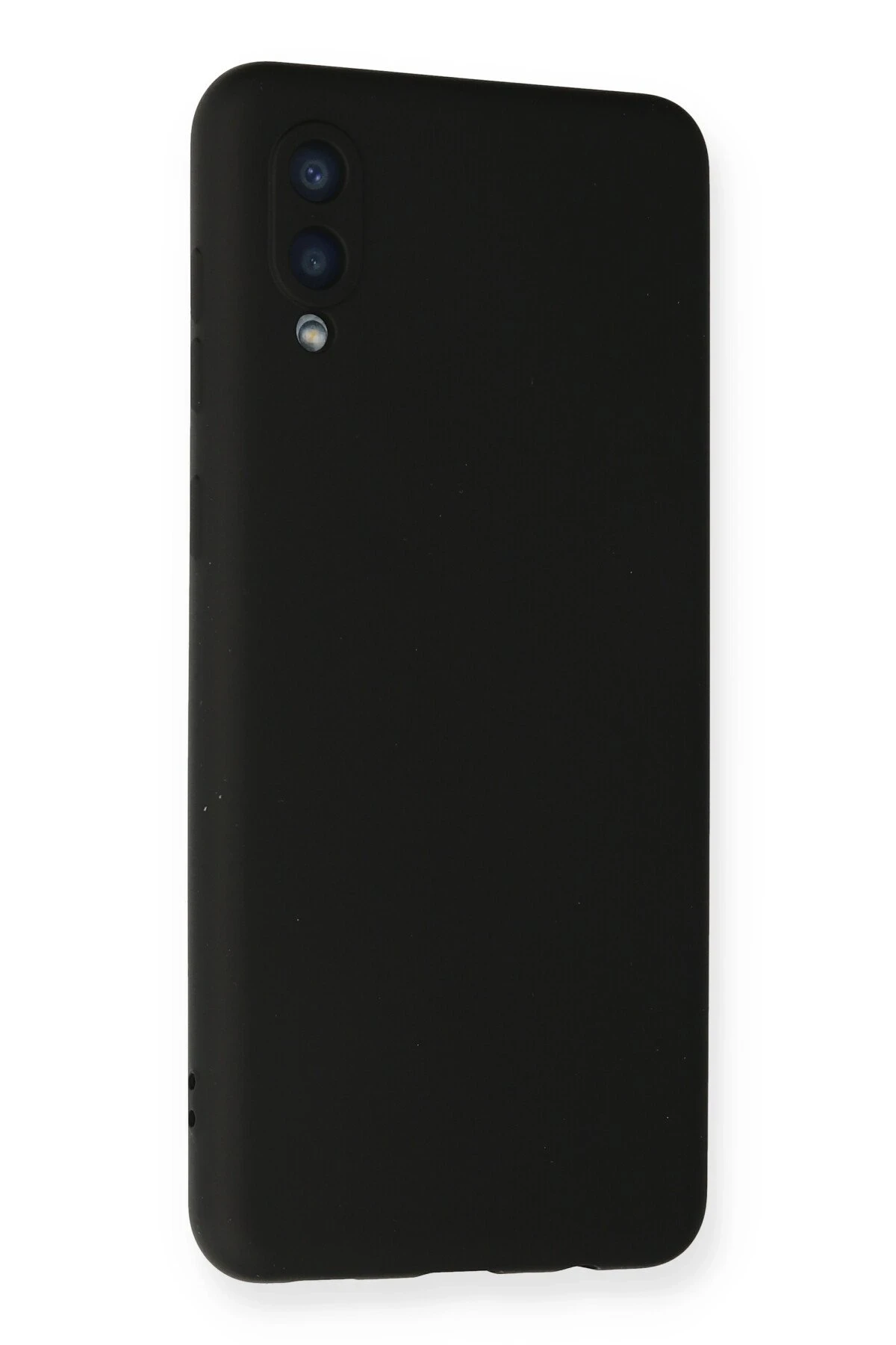 Newface Samsung Galaxy A02 Kılıf Nano içi Kadife Silikon - Siyah — görsel 2