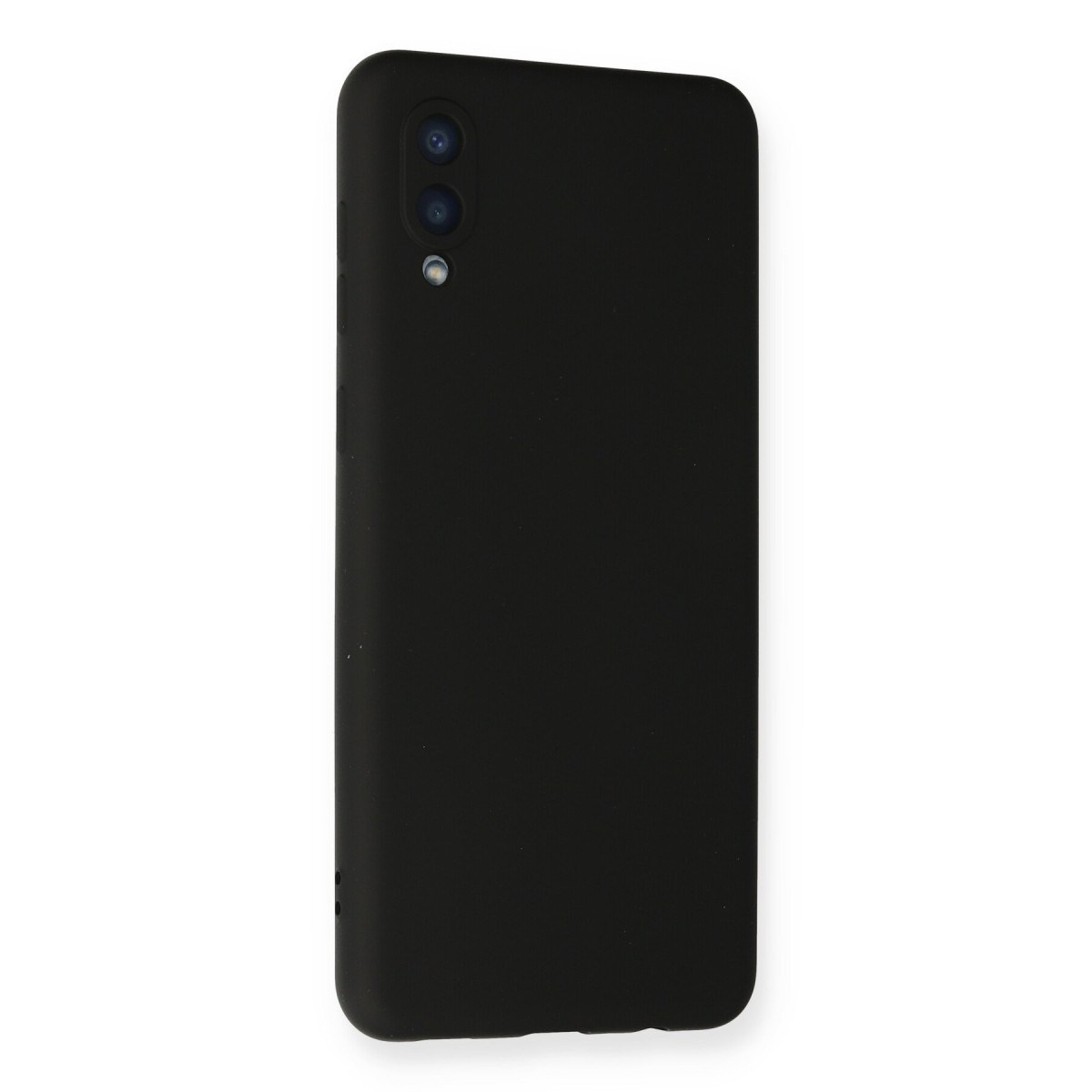 Newface Samsung Galaxy A02 Kılıf Nano içi Kadife Silikon - Siyah — görsel 8
