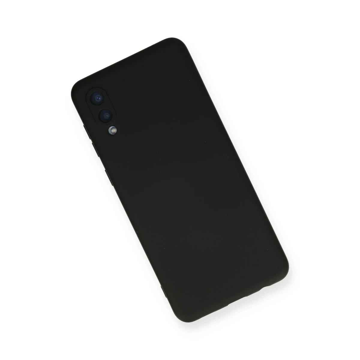 Newface Samsung Galaxy A02 Kılıf Nano içi Kadife Silikon - Siyah — görsel 6