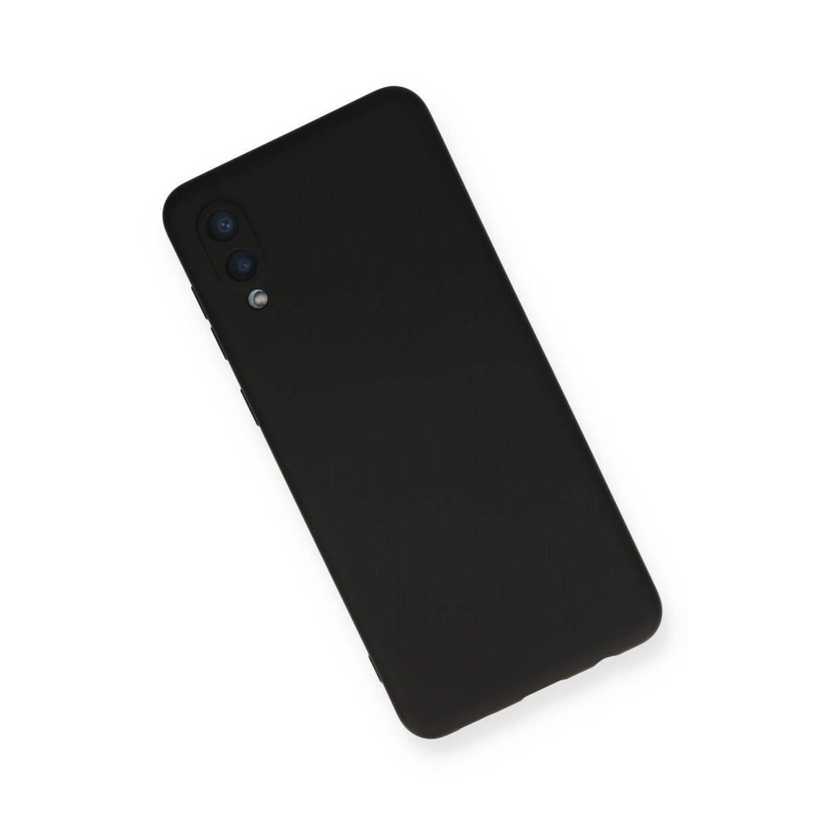 Newface Samsung Galaxy A02 Kılıf Nano içi Kadife Silikon - Siyah — görsel 9