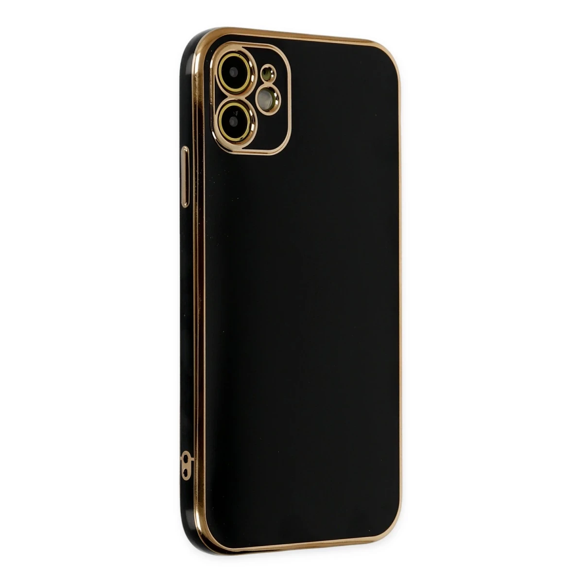 Newface Apple iPhone 12 Kılıf Volet Silikon - Siyah — görsel 4