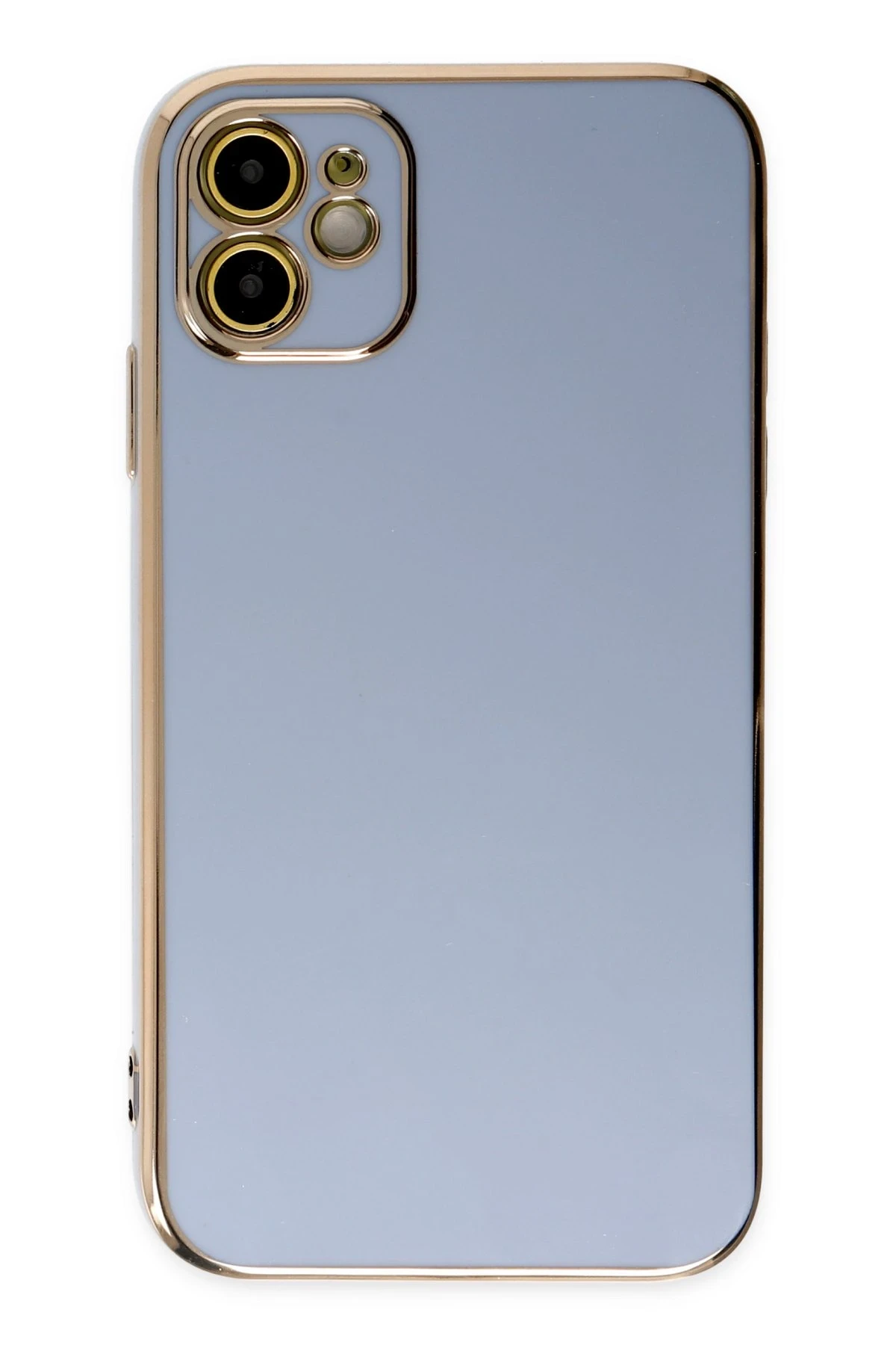 Newface iPhone 12 Kılıf Volet Silikon - Mavi