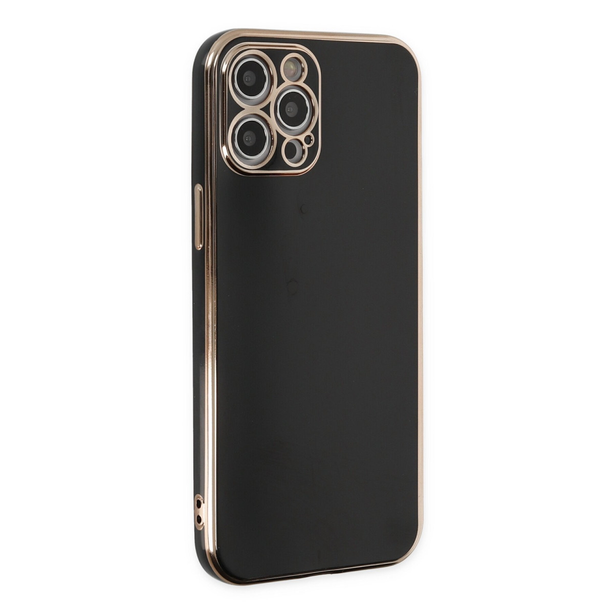 Newface Apple iPhone 12 Pro Kılıf Volet Silikon - Siyah — görsel 7