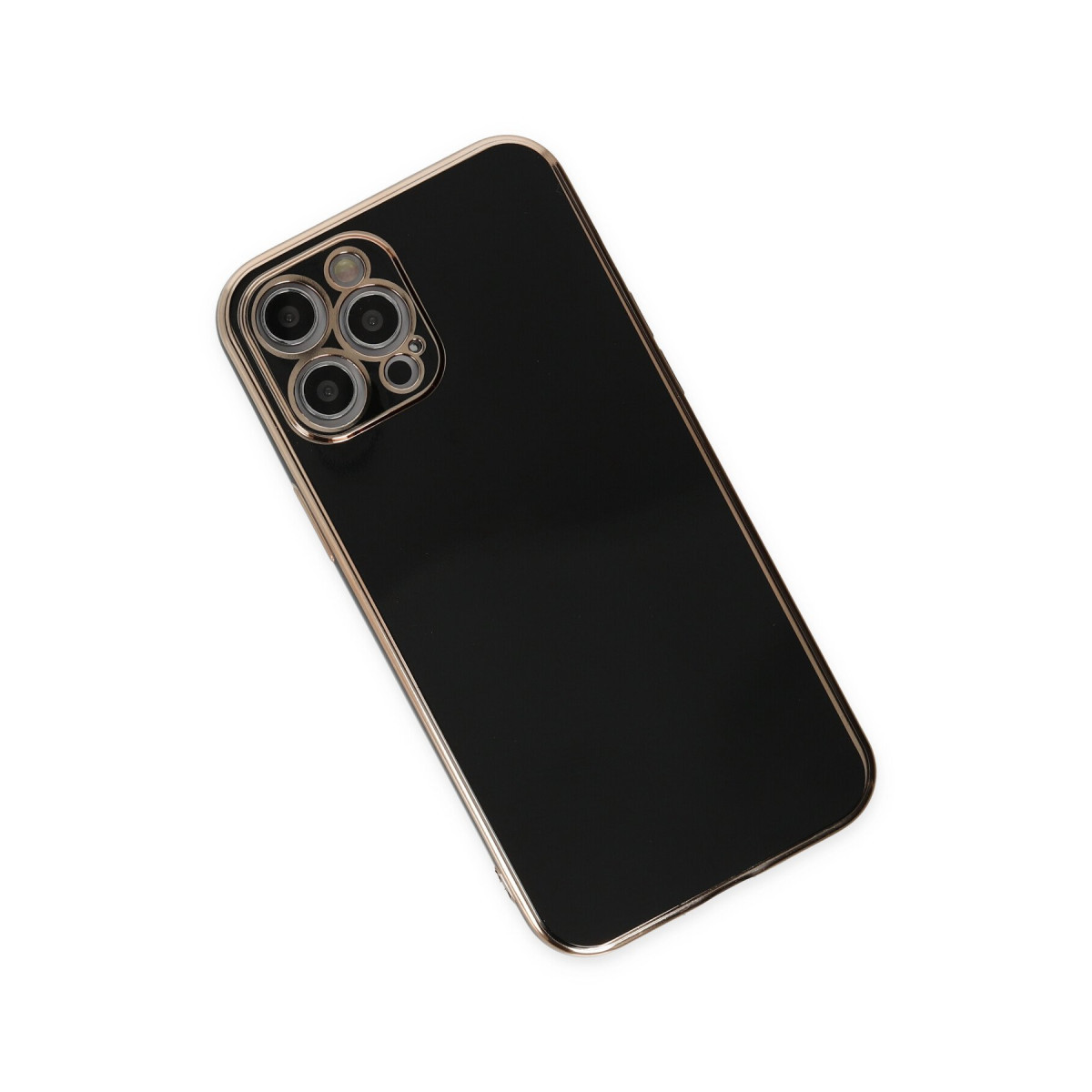 Newface Apple iPhone 12 Pro Kılıf Volet Silikon - Siyah — görsel 9