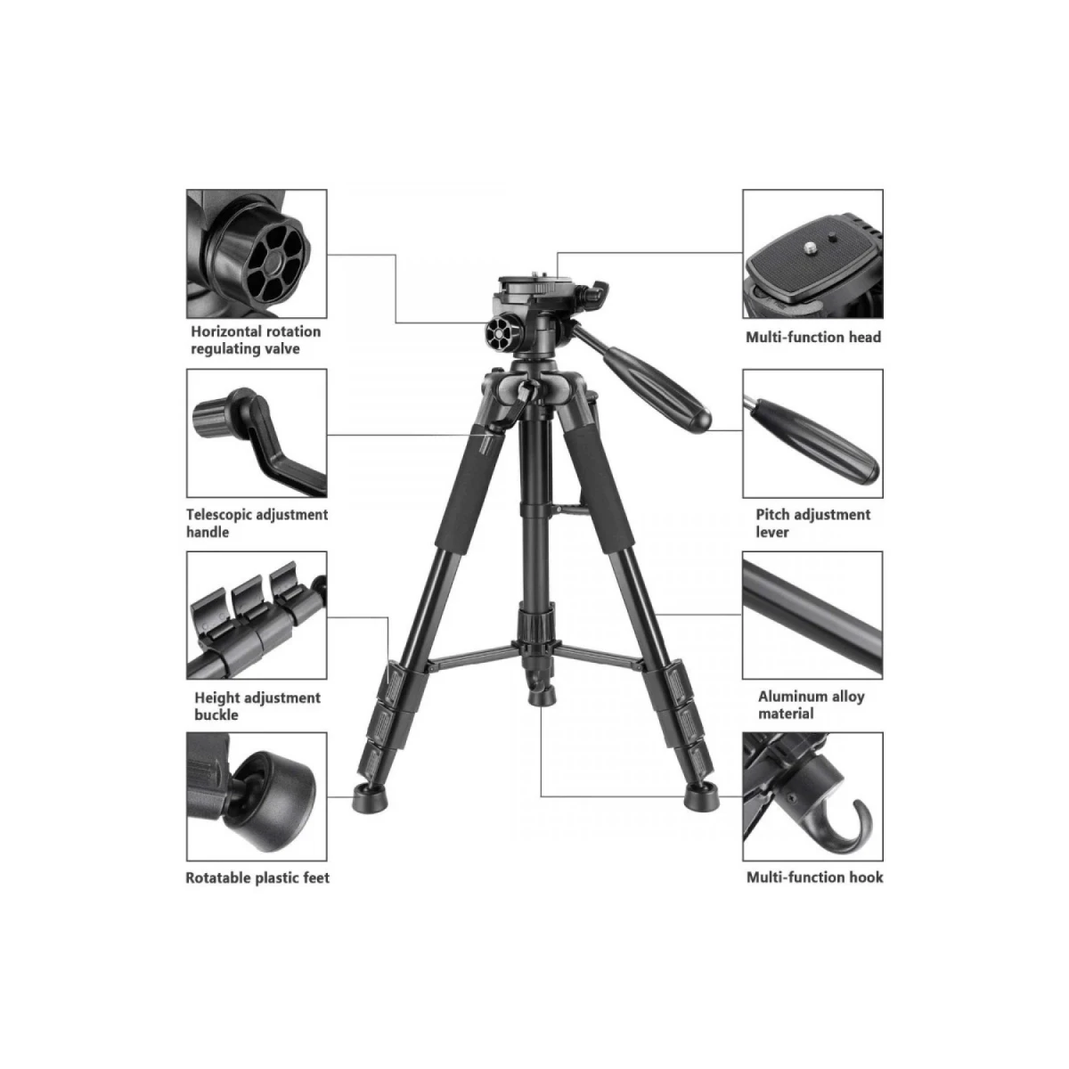 Newface NP8850 Tripod — görsel 6