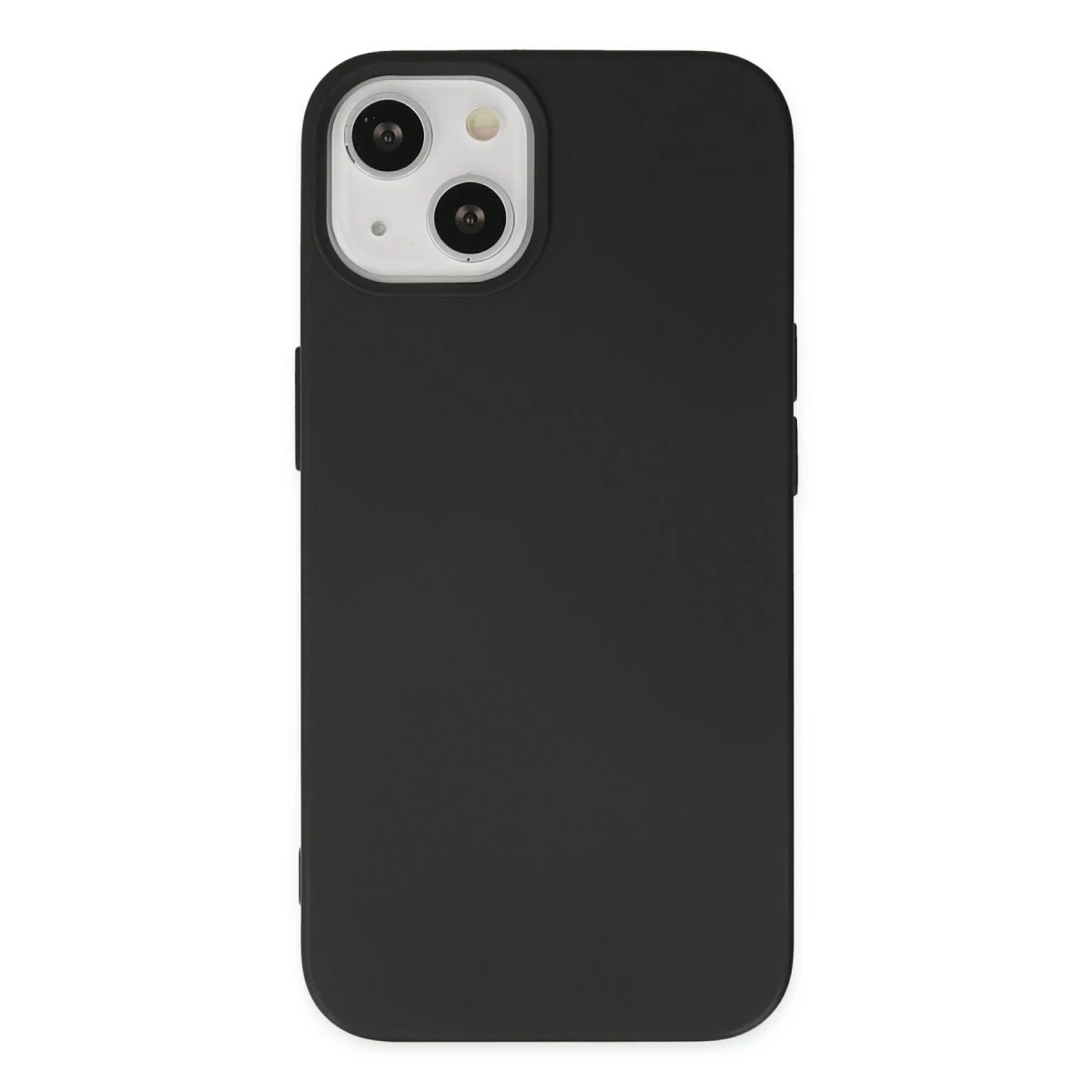 Newface Apple iPhone 14 Kılıf Nano içi Kadife Silikon - Siyah — görsel 4